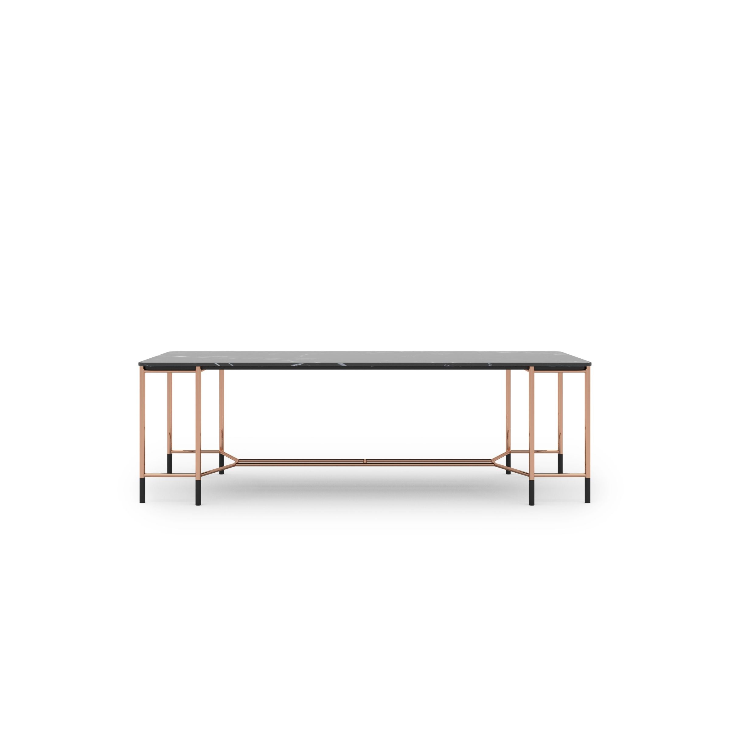 Display Item - Dali Natural Marble Dining Table Dali-240 Nakheel -  DISPLAY ITEM - ebarza Furniture UAE | Shop Modern Furniture in Abu Dhabi & Dubai - مفروشات ايبازرا في الامارات | تسوق اثاث عصري وديكورات مميزة في دبي وابوظبي