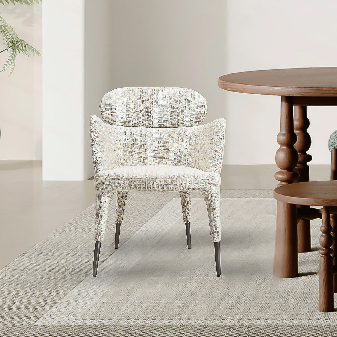 Edina Dining Chair BC686 -  Chairs - ebarza Furniture UAE | Shop Modern Furniture in Abu Dhabi & Dubai - مفروشات ايبازرا في الامارات | تسوق اثاث عصري وديكورات مميزة في دبي وابوظبي