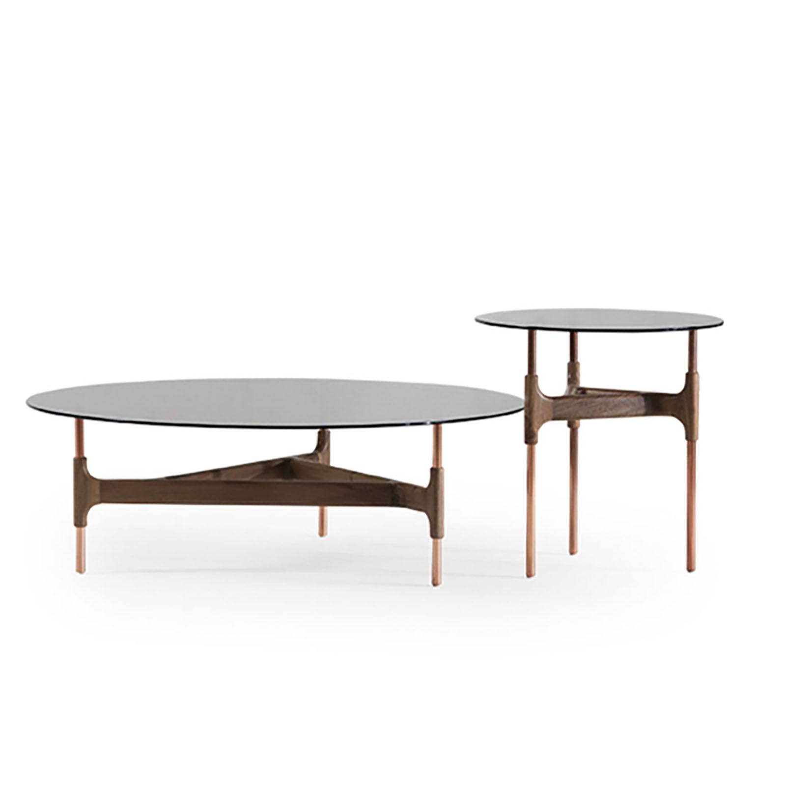 Diamond Side Table Dimond-Side-002 RG -  Side Tables - ebarza Furniture UAE | Shop Modern Furniture in Abu Dhabi & Dubai - مفروشات ايبازرا في الامارات | تسوق اثاث عصري وديكورات مميزة في دبي وابوظبي
