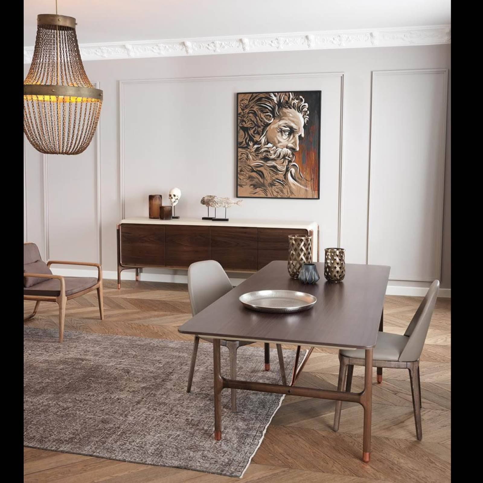 Diamond Sideboard  Diamond0011 -  Sideboards - ebarza Furniture UAE | Shop Modern Furniture in Abu Dhabi & Dubai - مفروشات ايبازرا في الامارات | تسوق اثاث عصري وديكورات مميزة في دبي وابوظبي
