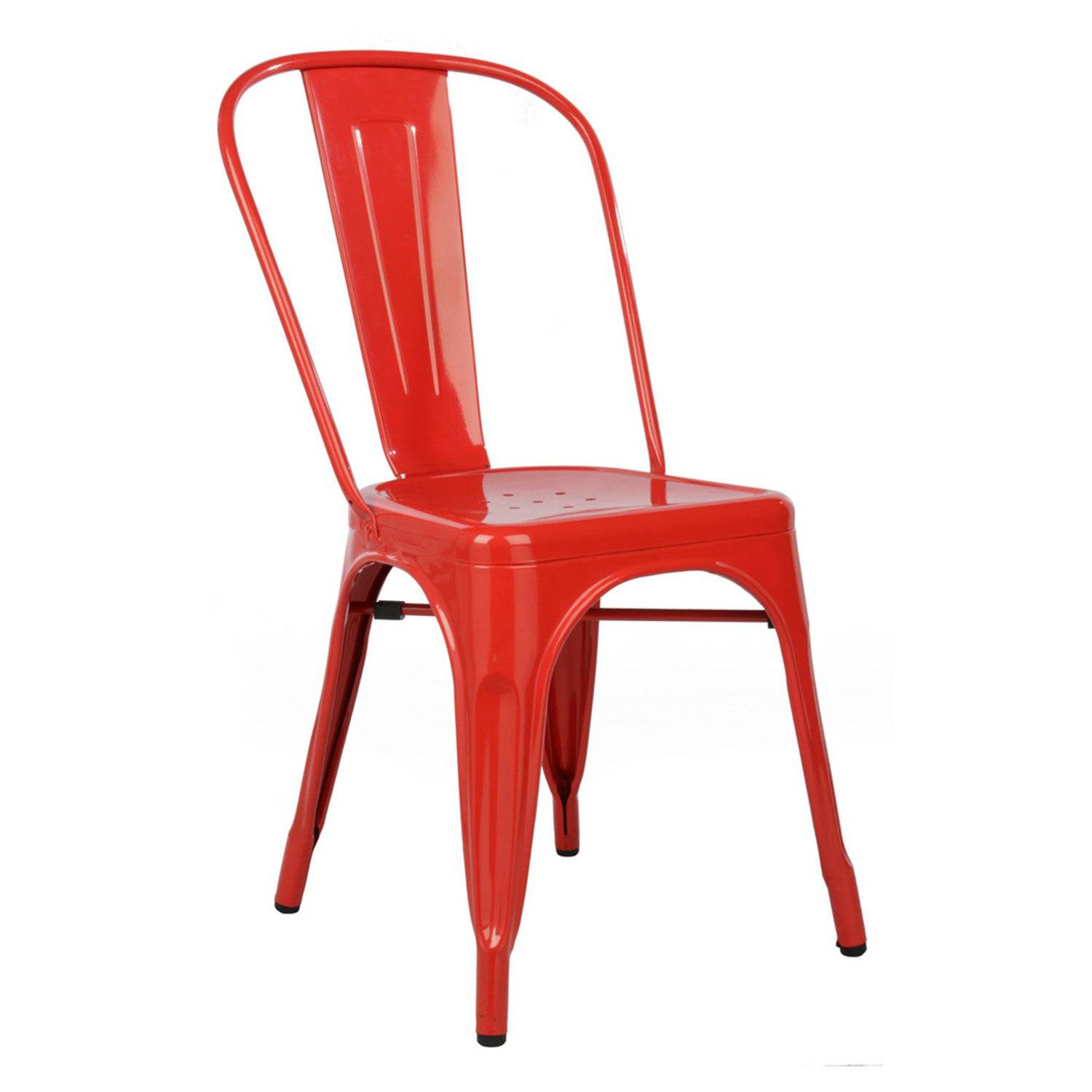 AS IS - Dinning Chair Mc-001A-Red -  DISPLAY ITEM - ebarza Furniture UAE | Shop Modern Furniture in Abu Dhabi & Dubai - مفروشات ايبازرا في الامارات | تسوق اثاث عصري وديكورات مميزة في دبي وابوظبي