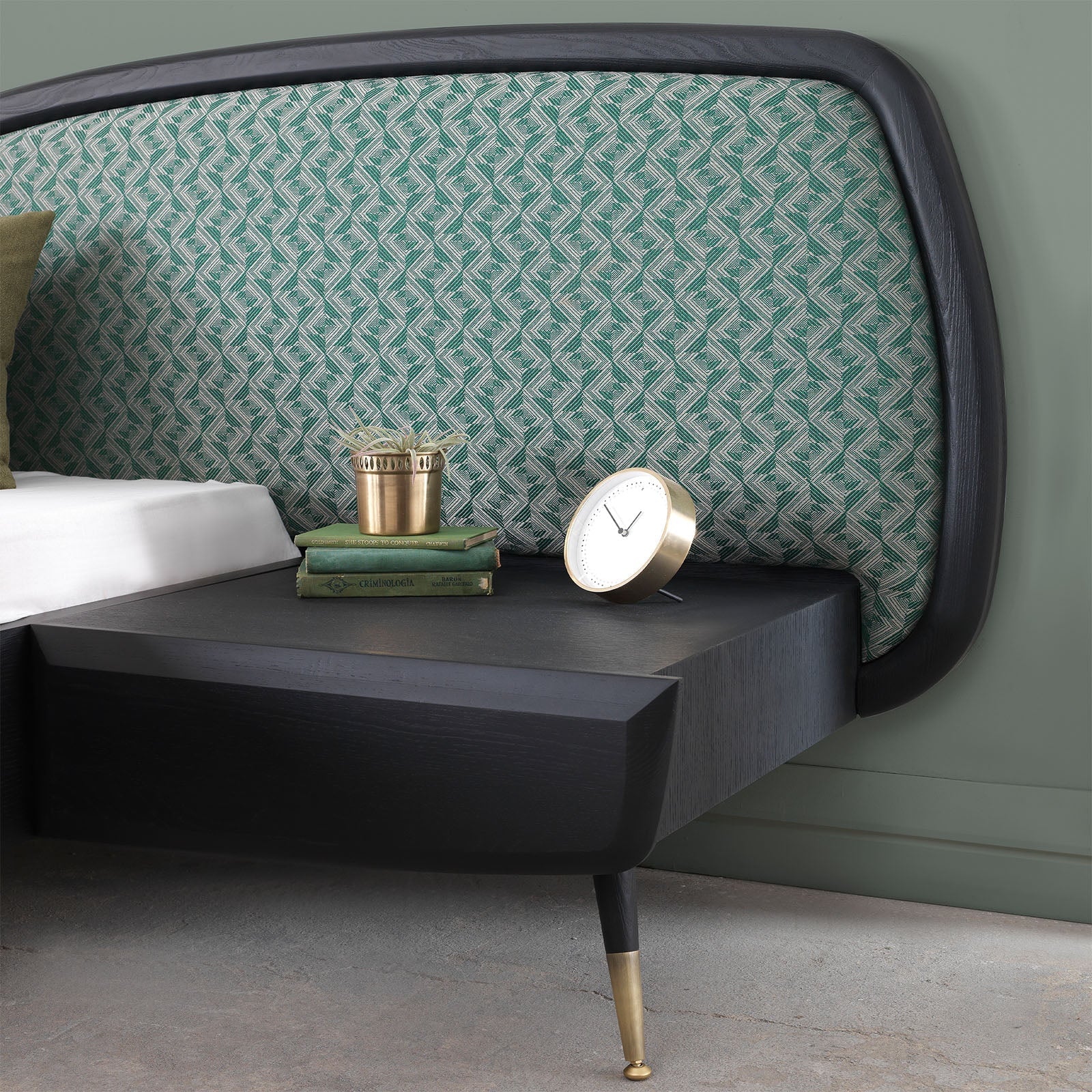 Display Item Bug Bedstead + 2 Nightstand Tables  Bug-Bed-Nkaheel -  DISPLAY ITEM - ebarza Furniture UAE | Shop Modern Furniture in Abu Dhabi & Dubai - مفروشات ايبازرا في الامارات | تسوق اثاث عصري وديكورات مميزة في دبي وابوظبي