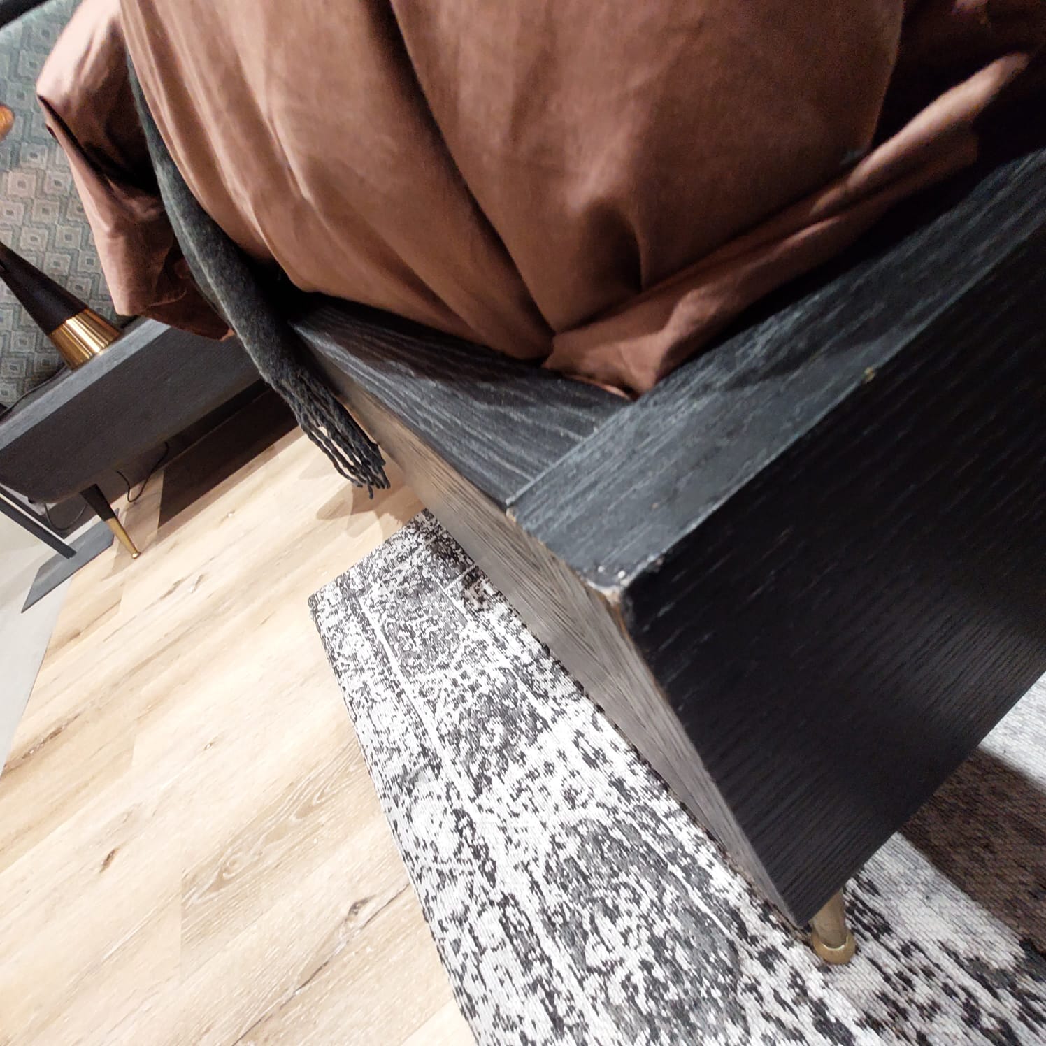 Display Item Bug Bedstead + 2 Nightstand Tables  Bug-Bed-Nkaheel -  DISPLAY ITEM - ebarza Furniture UAE | Shop Modern Furniture in Abu Dhabi & Dubai - مفروشات ايبازرا في الامارات | تسوق اثاث عصري وديكورات مميزة في دبي وابوظبي