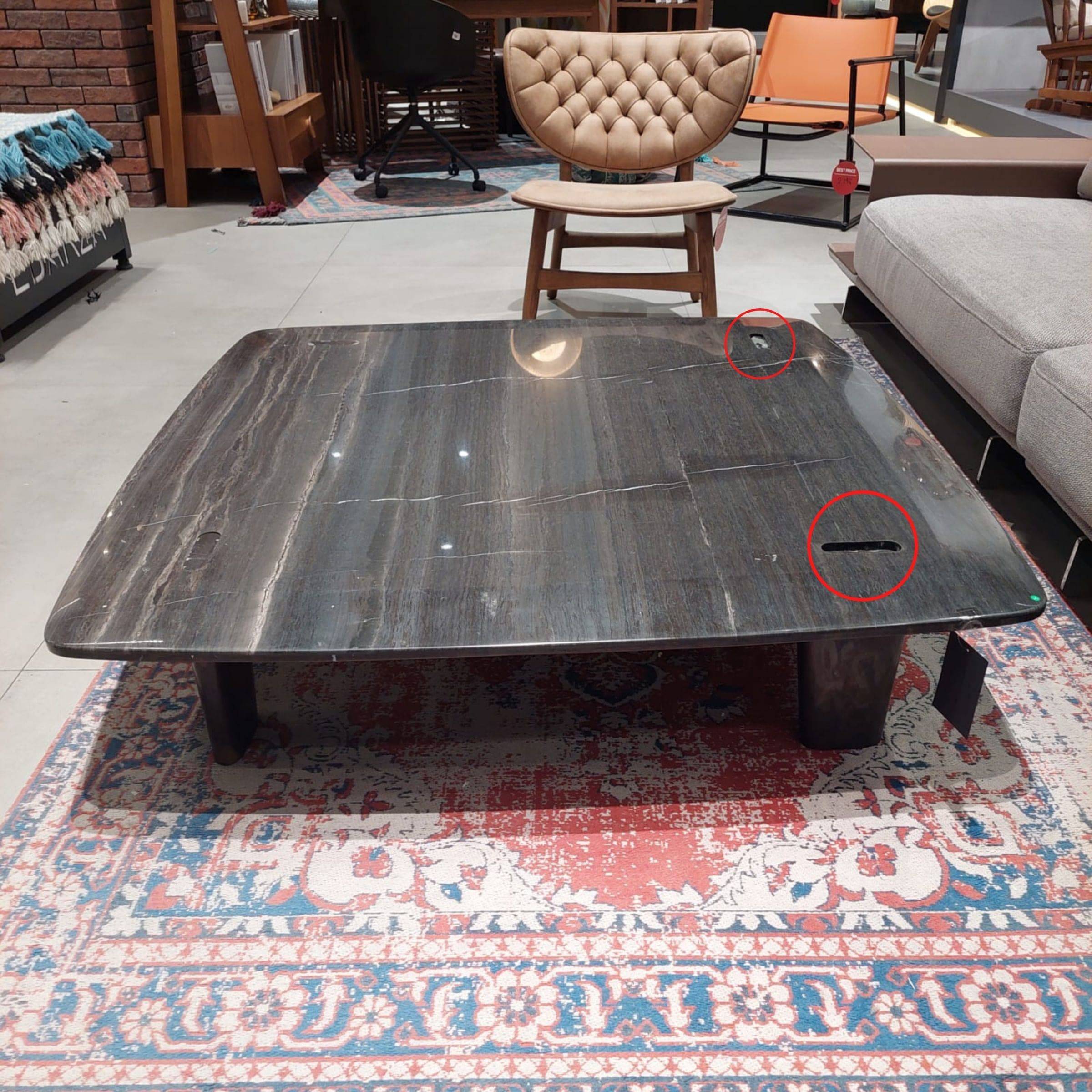 Display-Item Bulk Natural Marble Table 361Ct -  DISPLAY ITEM - ebarza Furniture UAE | Shop Modern Furniture in Abu Dhabi & Dubai - مفروشات ايبازرا في الامارات | تسوق اثاث عصري وديكورات مميزة في دبي وابوظبي