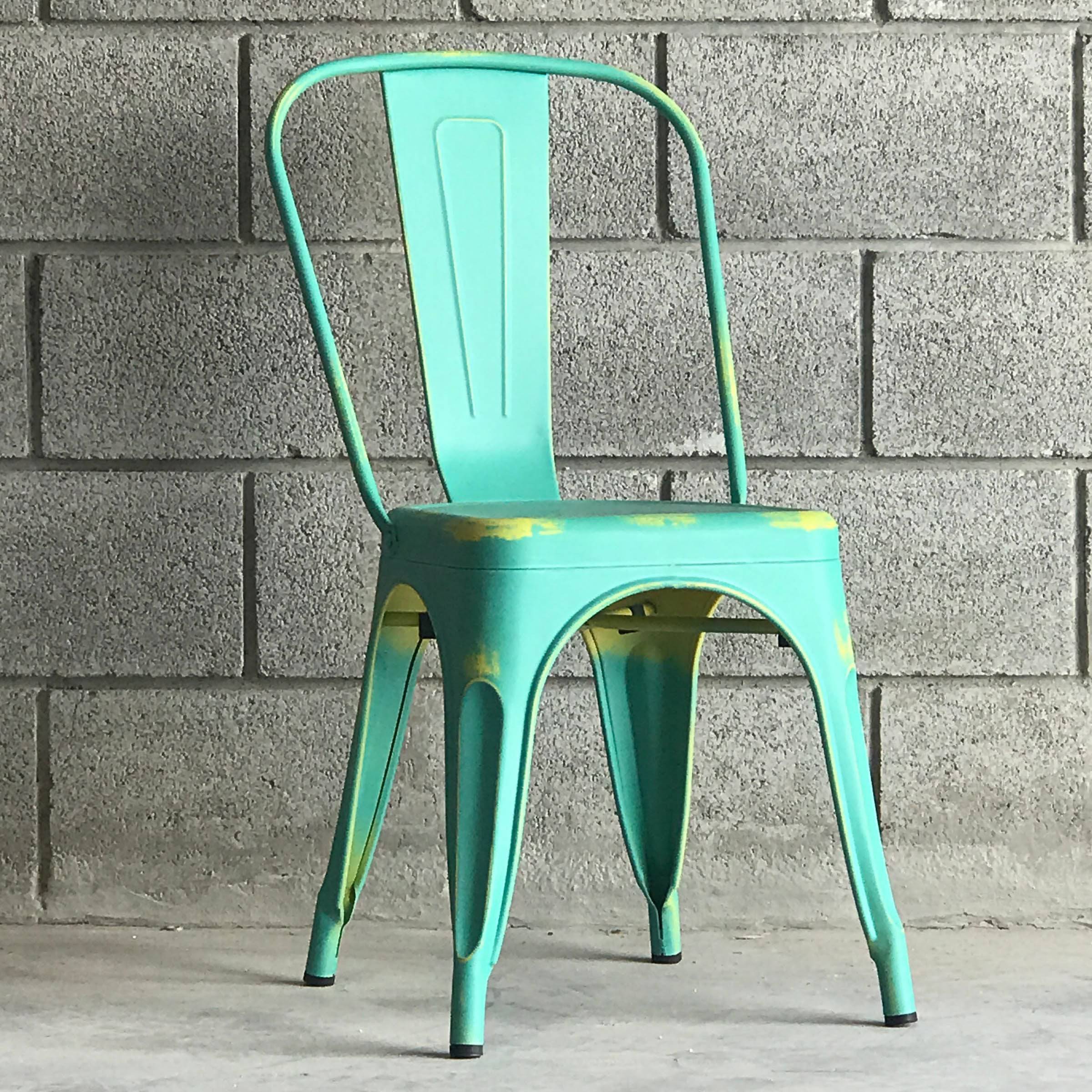 Distressed Antique Vintage  Dinning Chair T01-Bl Mc-001R-Gr -  Chairs - ebarza Furniture UAE | Shop Modern Furniture in Abu Dhabi & Dubai - مفروشات ايبازرا في الامارات | تسوق اثاث عصري وديكورات مميزة في دبي وابوظبي