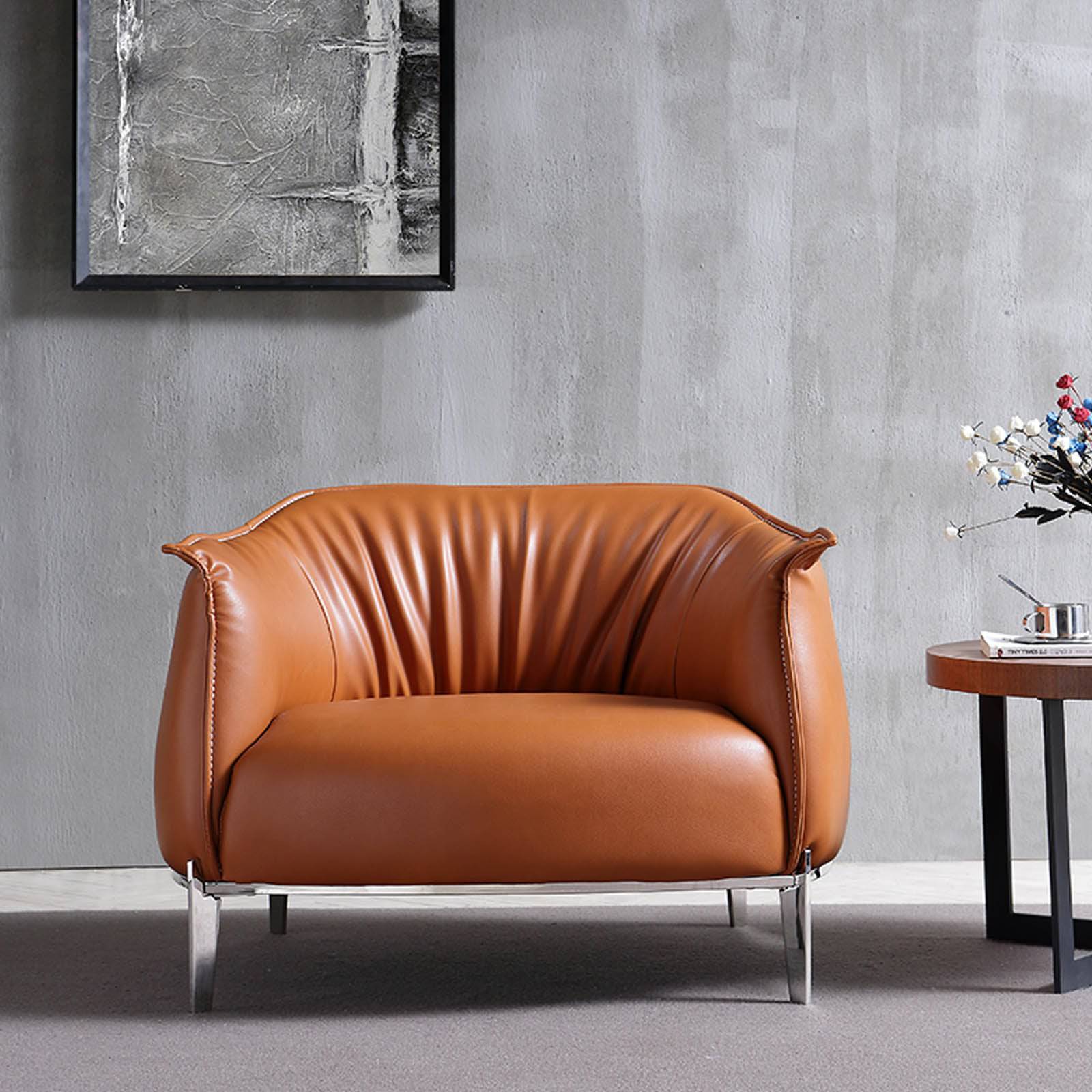 Drancy Armchair Chair SF017-C -  Armchairs - ebarza Furniture UAE | Shop Modern Furniture in Abu Dhabi & Dubai - مفروشات ايبازرا في الامارات | تسوق اثاث عصري وديكورات مميزة في دبي وابوظبي