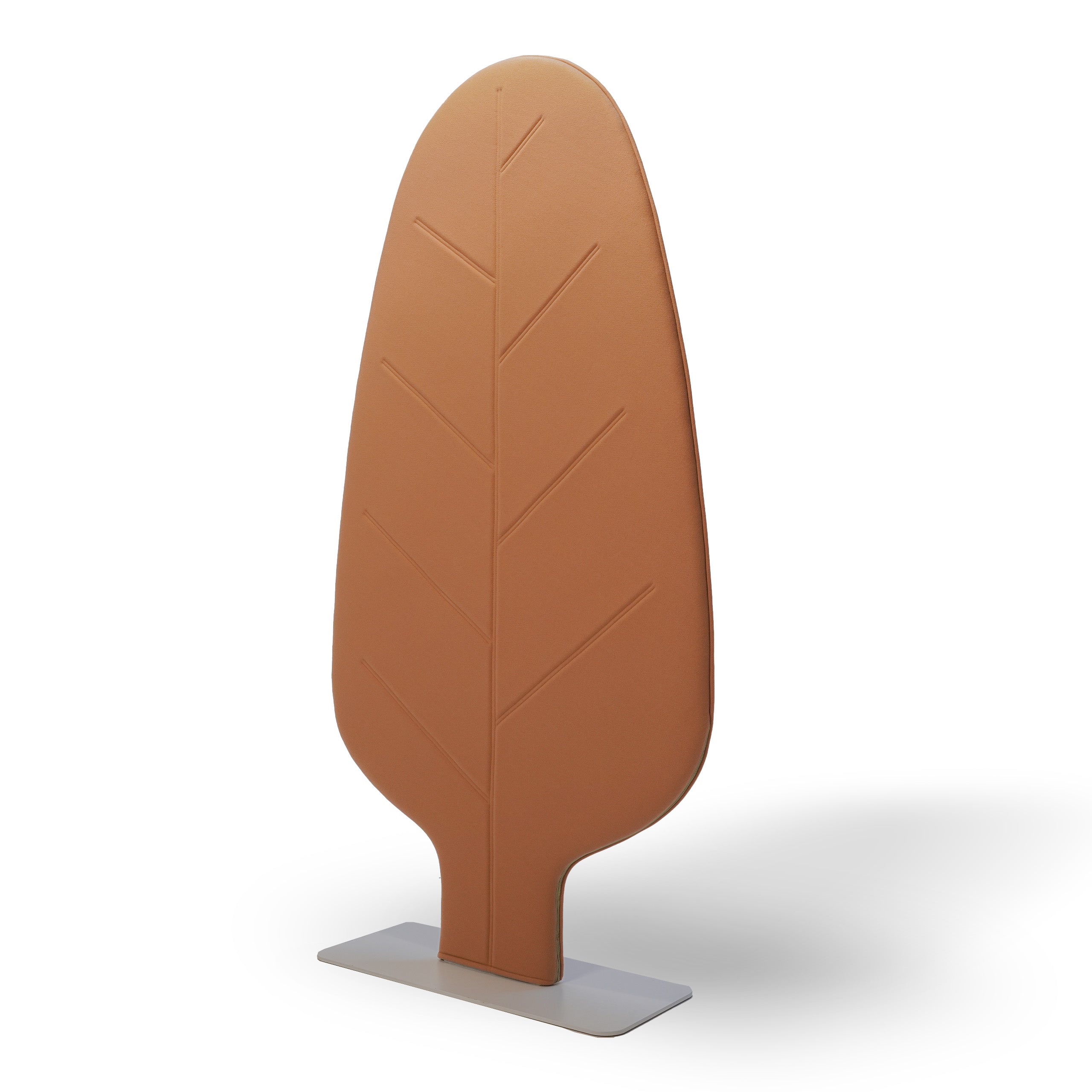 Leaf Tuba Screen Barrier y61581-77-Brown -  Office Barriers - ebarza Furniture UAE | Shop Modern Furniture in Abu Dhabi & Dubai - مفروشات ايبازرا في الامارات | تسوق اثاث عصري وديكورات مميزة في دبي وابوظبي