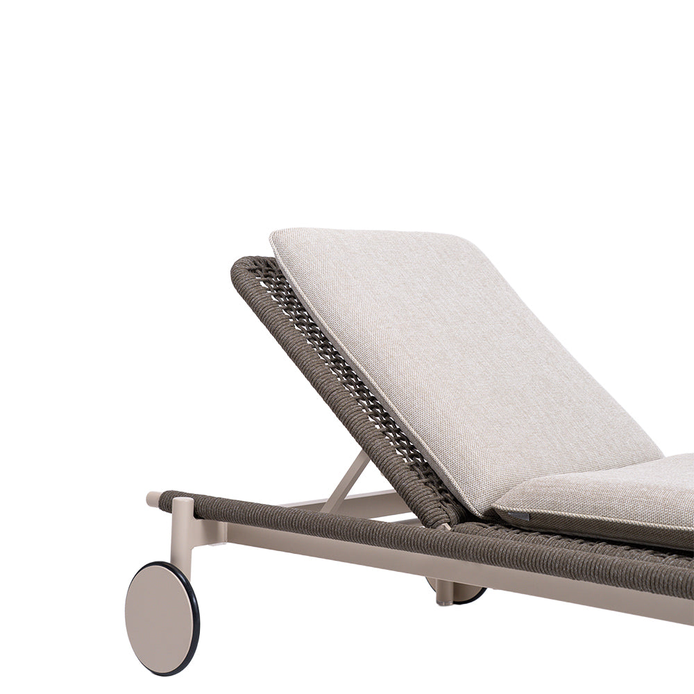 DUBLIN SUNBED WITH WHEELS AS2004N59ROP -  Sunloungers - ebarza Furniture UAE | Shop Modern Furniture in Abu Dhabi & Dubai - مفروشات ايبازرا في الامارات | تسوق اثاث عصري وديكورات مميزة في دبي وابوظبي