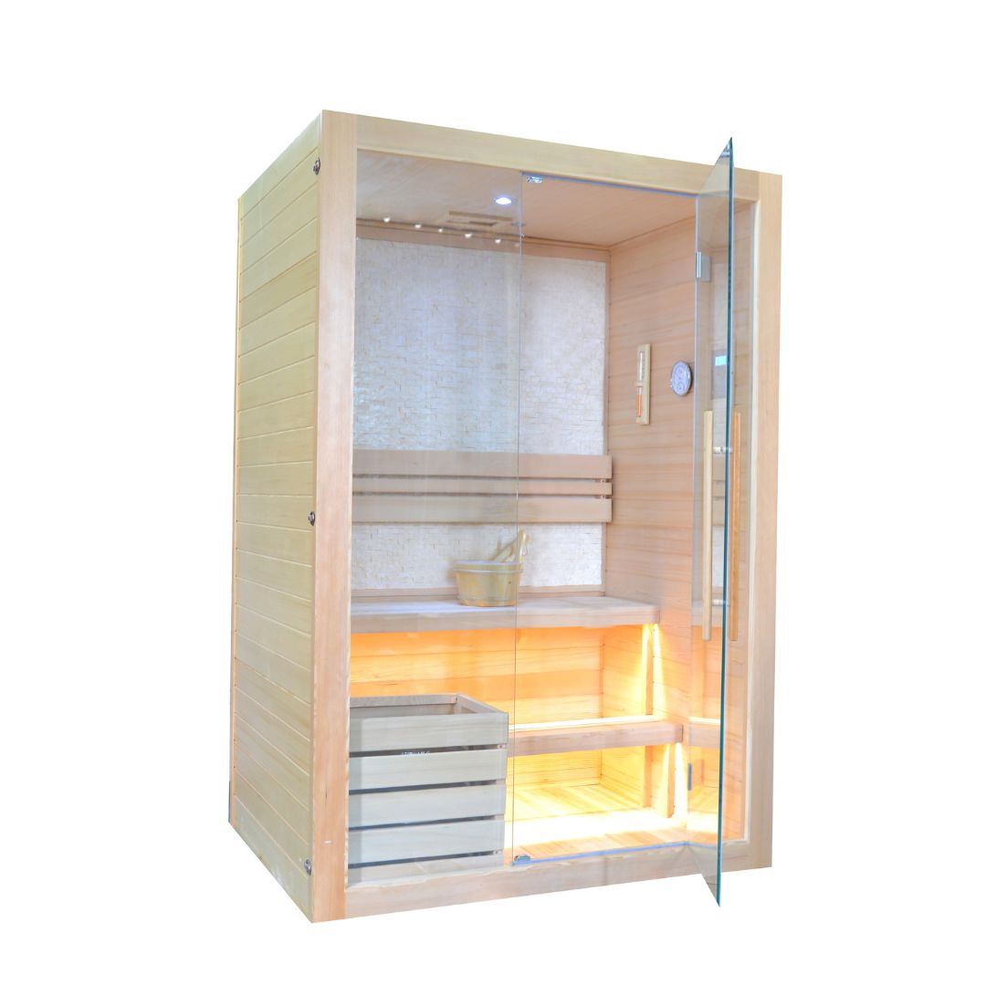 Pre-order 120 Days Delivery EBARZA SAUNA ROOM LM-T02B -  Sauna Room - ebarza Furniture UAE | Shop Modern Furniture in Abu Dhabi & Dubai - مفروشات ايبازرا في الامارات | تسوق اثاث عصري وديكورات مميزة في دبي وابوظبي