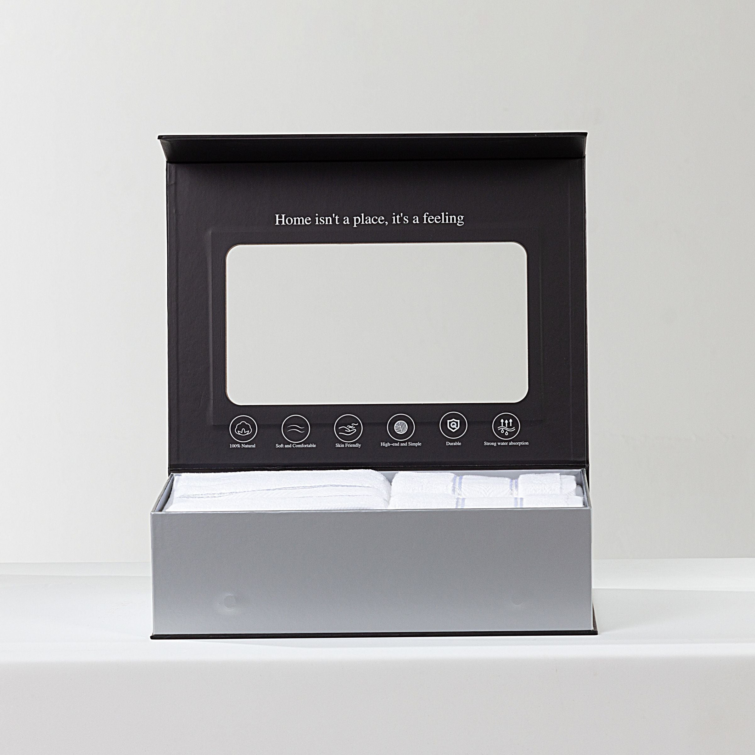 ebarza Shinning Towel Set  EBTS-002 -  Towels - ebarza Furniture UAE | Shop Modern Furniture in Abu Dhabi & Dubai - مفروشات ايبازرا في الامارات | تسوق اثاث عصري وديكورات مميزة في دبي وابوظبي