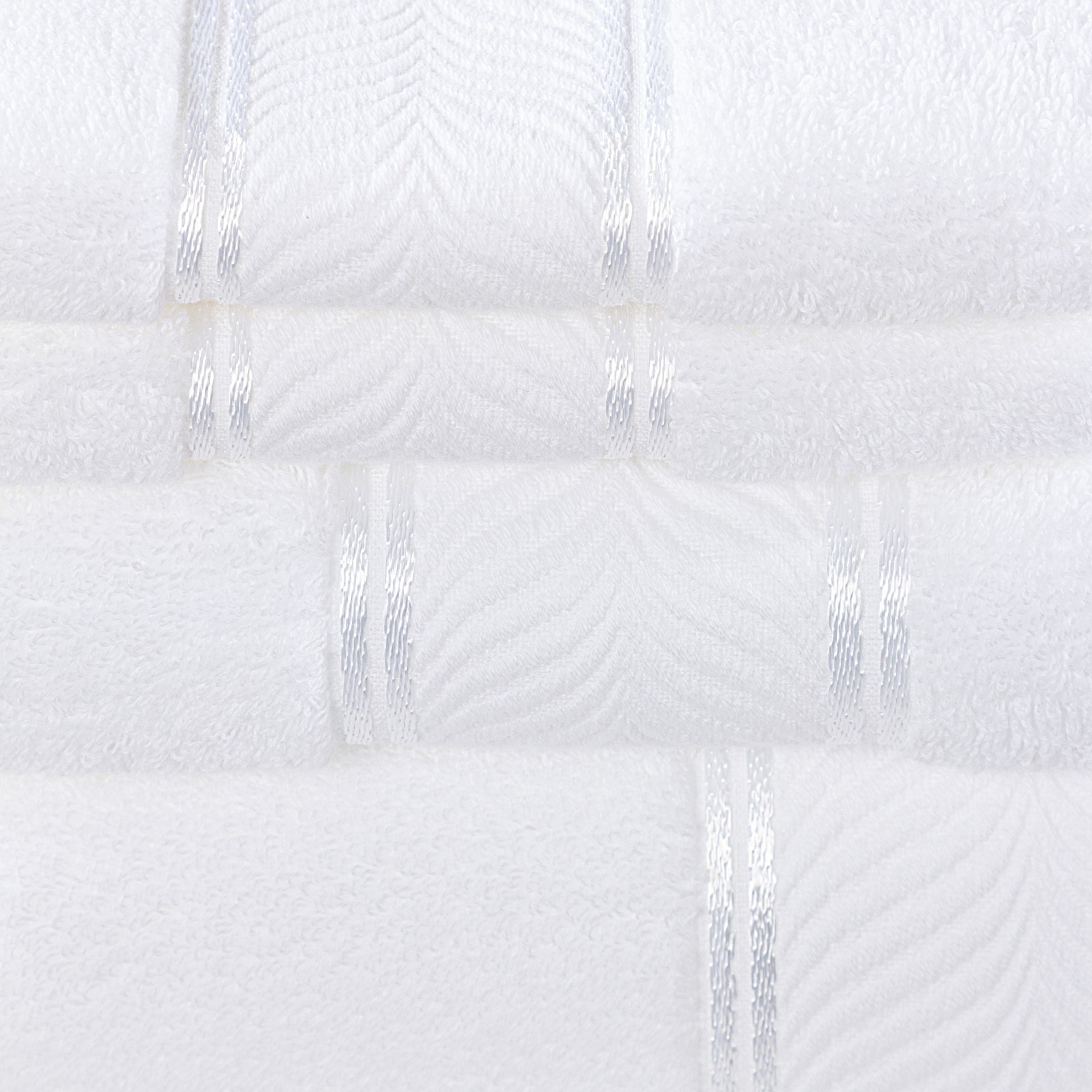 ebarza Shinning Towel Set  EBTS-002 -  Towels - ebarza Furniture UAE | Shop Modern Furniture in Abu Dhabi & Dubai - مفروشات ايبازرا في الامارات | تسوق اثاث عصري وديكورات مميزة في دبي وابوظبي