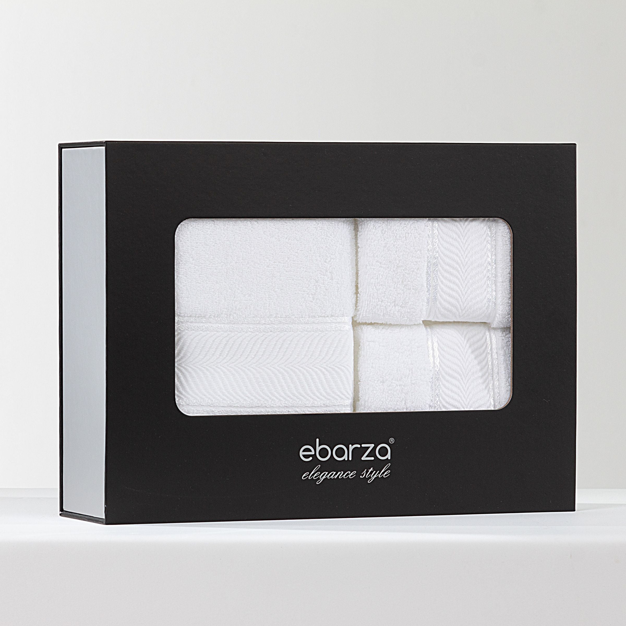 ebarza Shinning Towel Set  EBTS-002 -  Towels - ebarza Furniture UAE | Shop Modern Furniture in Abu Dhabi & Dubai - مفروشات ايبازرا في الامارات | تسوق اثاث عصري وديكورات مميزة في دبي وابوظبي