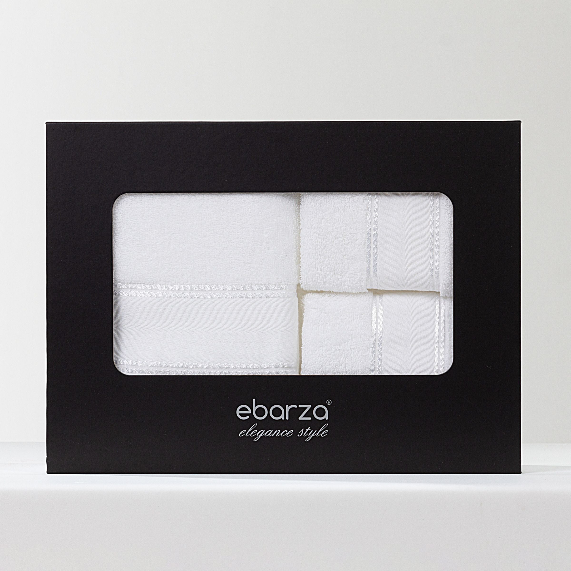 ebarza Shinning Towel Set  EBTS-002 -  Towels - ebarza Furniture UAE | Shop Modern Furniture in Abu Dhabi & Dubai - مفروشات ايبازرا في الامارات | تسوق اثاث عصري وديكورات مميزة في دبي وابوظبي
