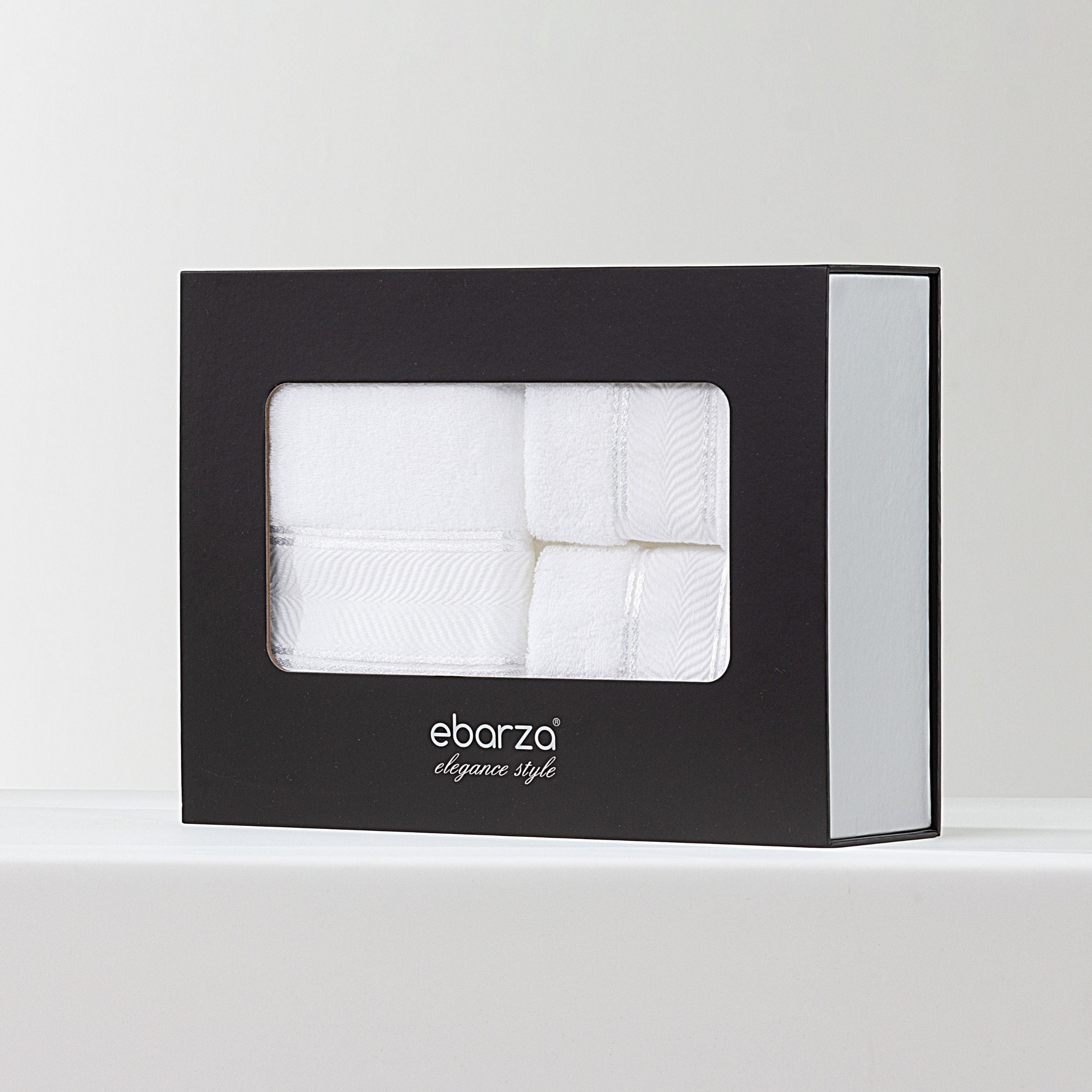 ebarza Shinning Towel Set  EBTS-002 -  Towels - ebarza Furniture UAE | Shop Modern Furniture in Abu Dhabi & Dubai - مفروشات ايبازرا في الامارات | تسوق اثاث عصري وديكورات مميزة في دبي وابوظبي