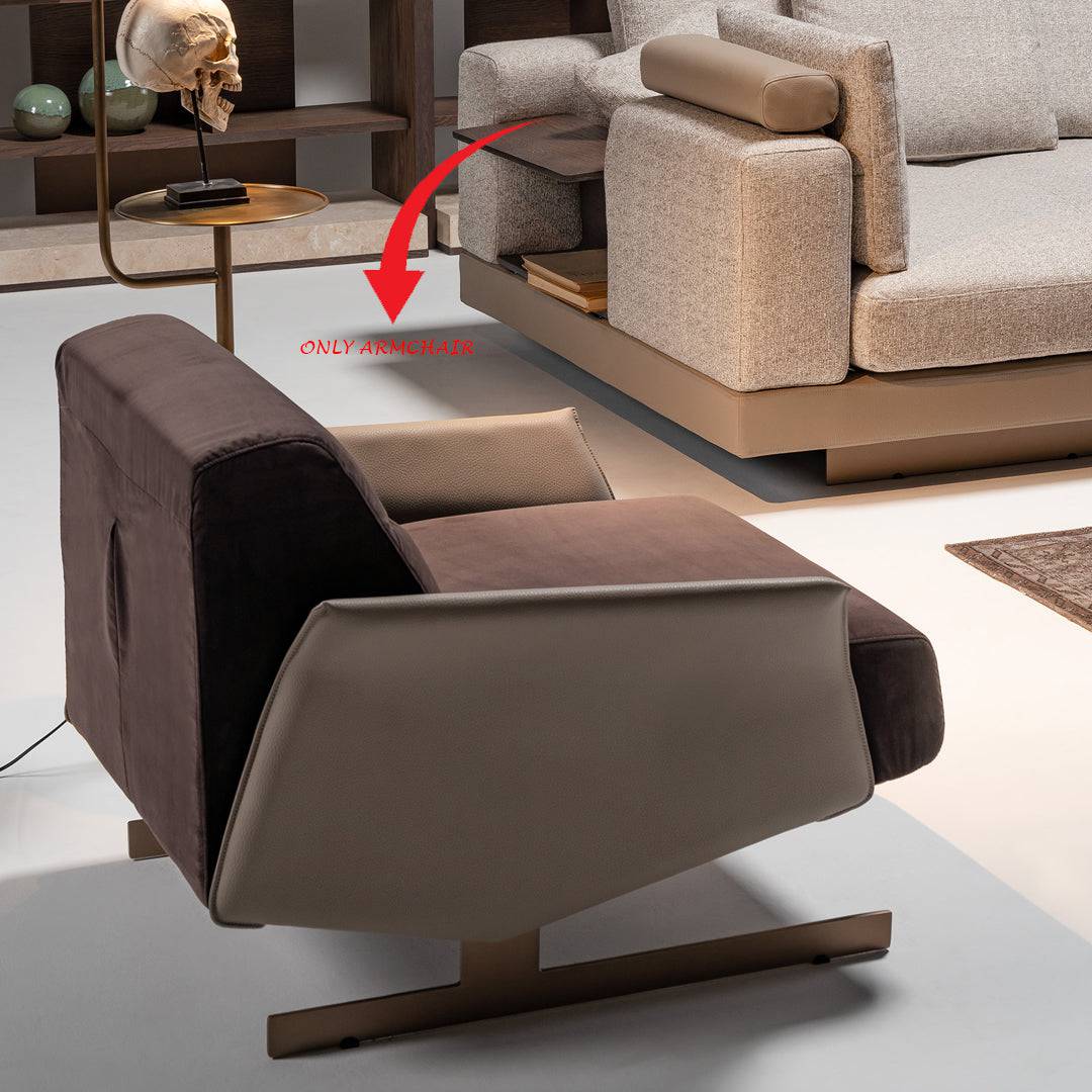 AS IS - Edessa Armchair Edsa-Armch -  Armchairs - ebarza Furniture UAE | Shop Modern Furniture in Abu Dhabi & Dubai - مفروشات ايبازرا في الامارات | تسوق اثاث عصري وديكورات مميزة في دبي وابوظبي
