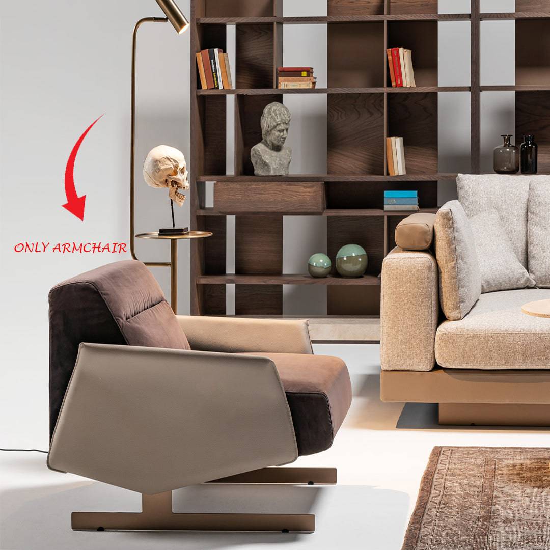 AS IS - Edessa Armchair Edsa-Armch -  Armchairs - ebarza Furniture UAE | Shop Modern Furniture in Abu Dhabi & Dubai - مفروشات ايبازرا في الامارات | تسوق اثاث عصري وديكورات مميزة في دبي وابوظبي
