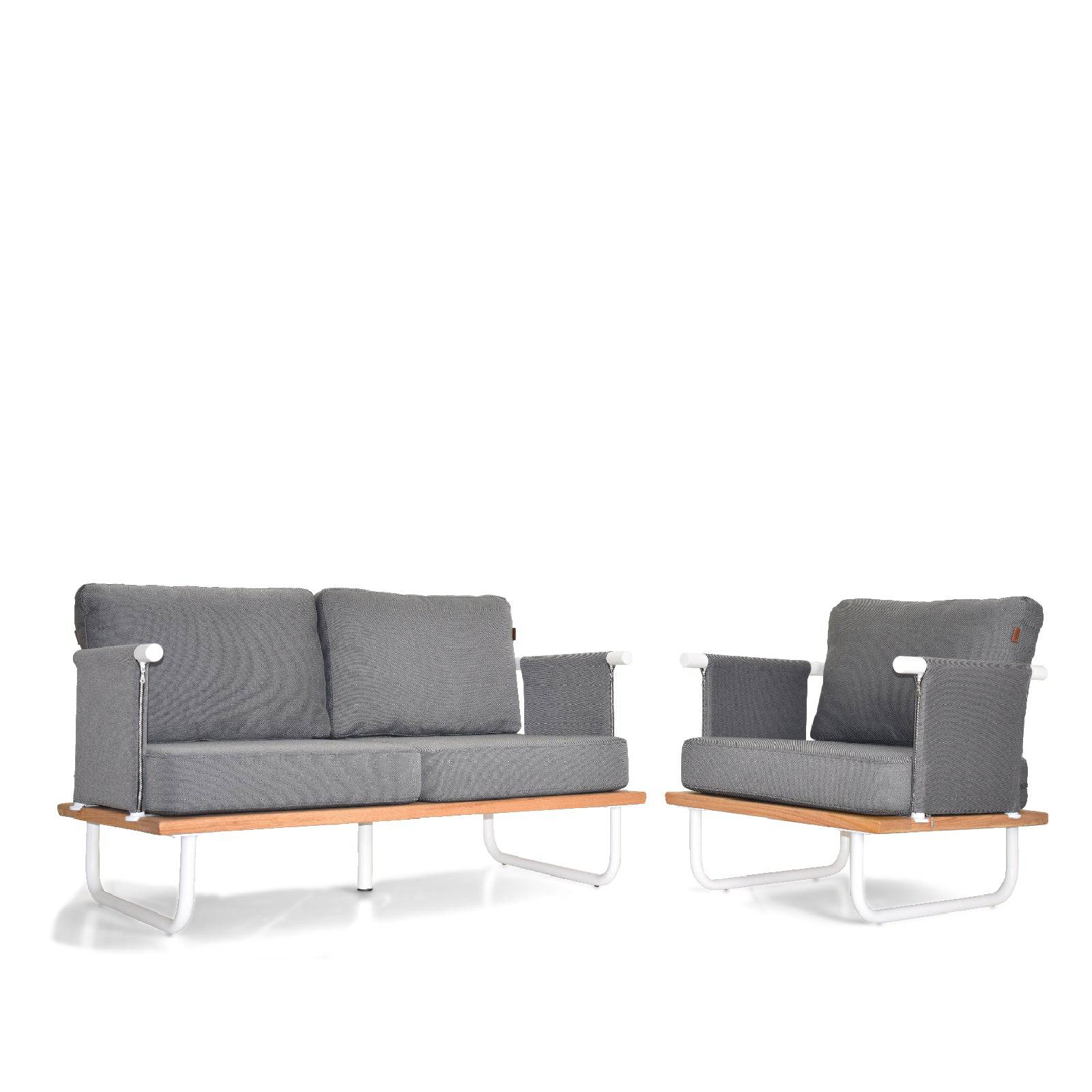 Display Item - Efsane Outdoor 2 Seater Sofa Sanc-Efsa-039 Nakheel -  DISPLAY ITEM - ebarza Furniture UAE | Shop Modern Furniture in Abu Dhabi & Dubai - مفروشات ايبازرا في الامارات | تسوق اثاث عصري وديكورات مميزة في دبي وابوظبي