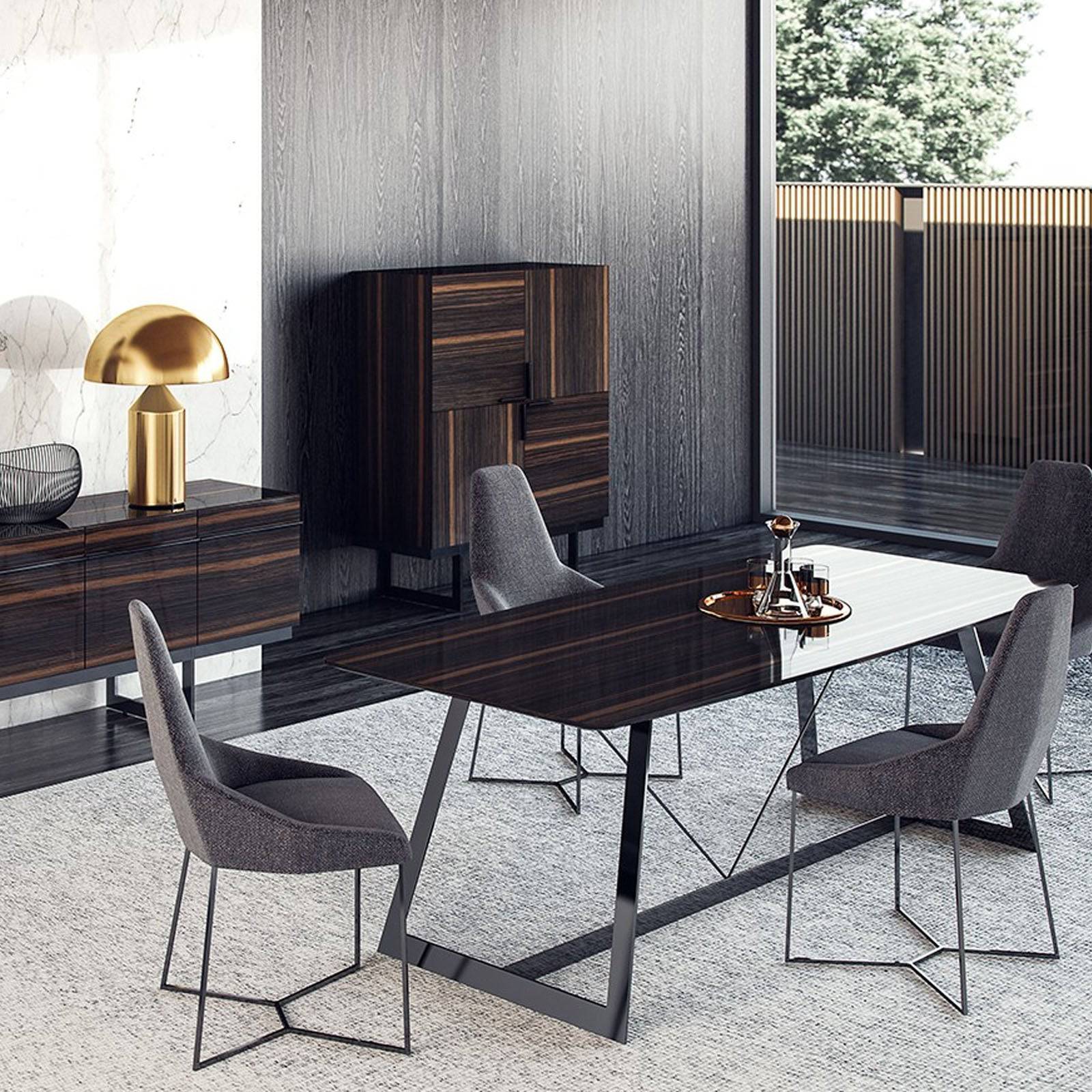 Elegant Dining Table Ele-Table -  Dining Tables - ebarza Furniture UAE | Shop Modern Furniture in Abu Dhabi & Dubai - مفروشات ايبازرا في الامارات | تسوق اثاث عصري وديكورات مميزة في دبي وابوظبي