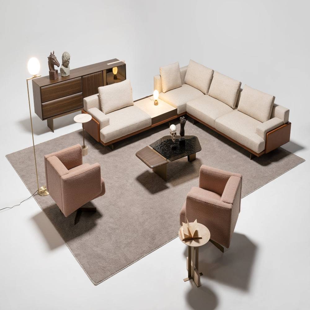 Era Armchair Era-Beige04 -  Armchairs - ebarza Furniture UAE | Shop Modern Furniture in Abu Dhabi & Dubai - مفروشات ايبازرا في الامارات | تسوق اثاث عصري وديكورات مميزة في دبي وابوظبي