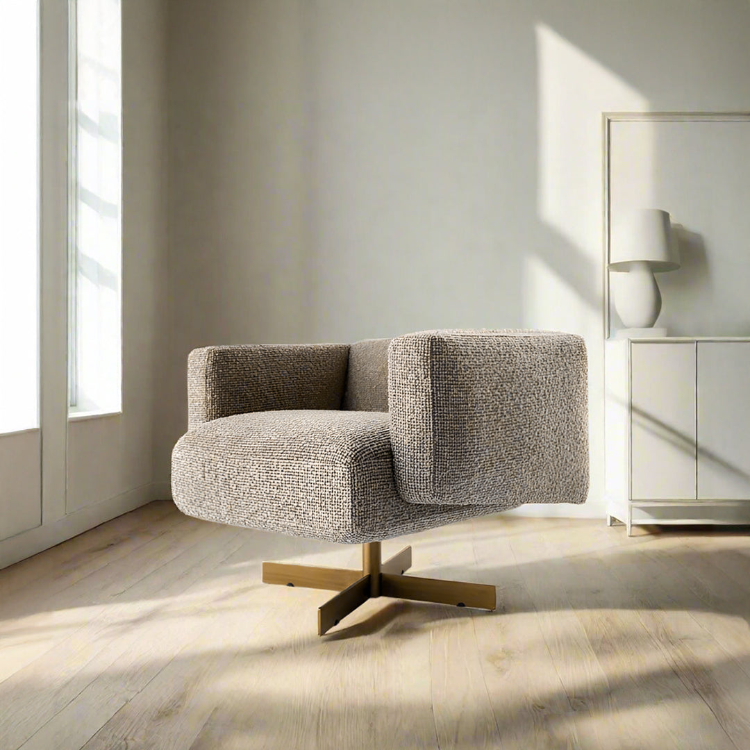 Era Fabric Armchair ARM-EF001 -  Armchairs - ebarza Furniture UAE | Shop Modern Furniture in Abu Dhabi & Dubai - مفروشات ايبازرا في الامارات | تسوق اثاث عصري وديكورات مميزة في دبي وابوظبي