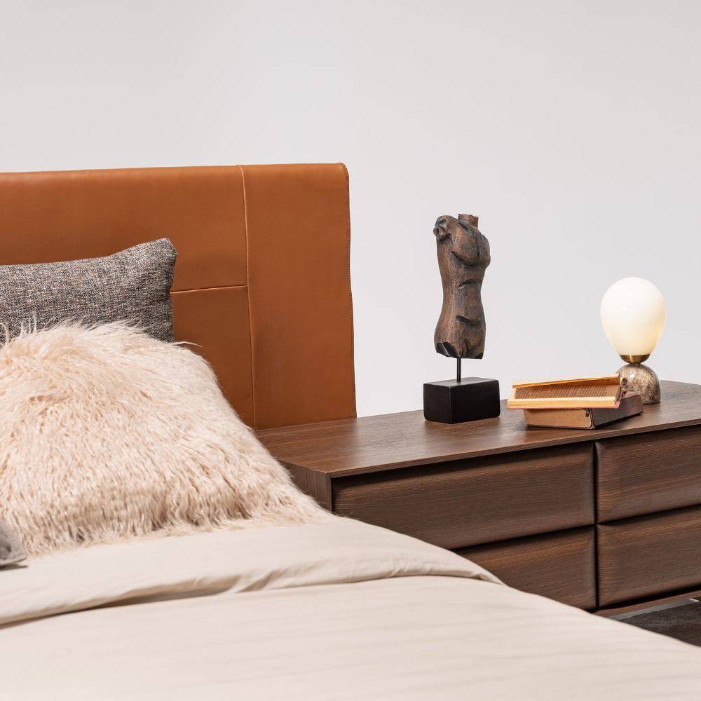 Display Item - Era King Size Bedstead Era-Bed Nakheel -  DISPLAY ITEM - ebarza Furniture UAE | Shop Modern Furniture in Abu Dhabi & Dubai - مفروشات ايبازرا في الامارات | تسوق اثاث عصري وديكورات مميزة في دبي وابوظبي