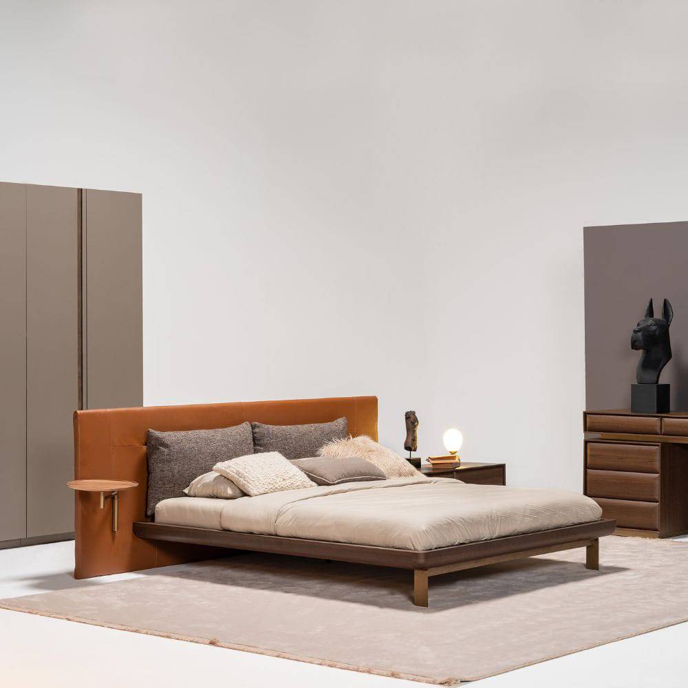 Era Queen Size Bedstead Era-Bed 160x200 -  Bedsteads - ebarza Furniture UAE | Shop Modern Furniture in Abu Dhabi & Dubai - مفروشات ايبازرا في الامارات | تسوق اثاث عصري وديكورات مميزة في دبي وابوظبي