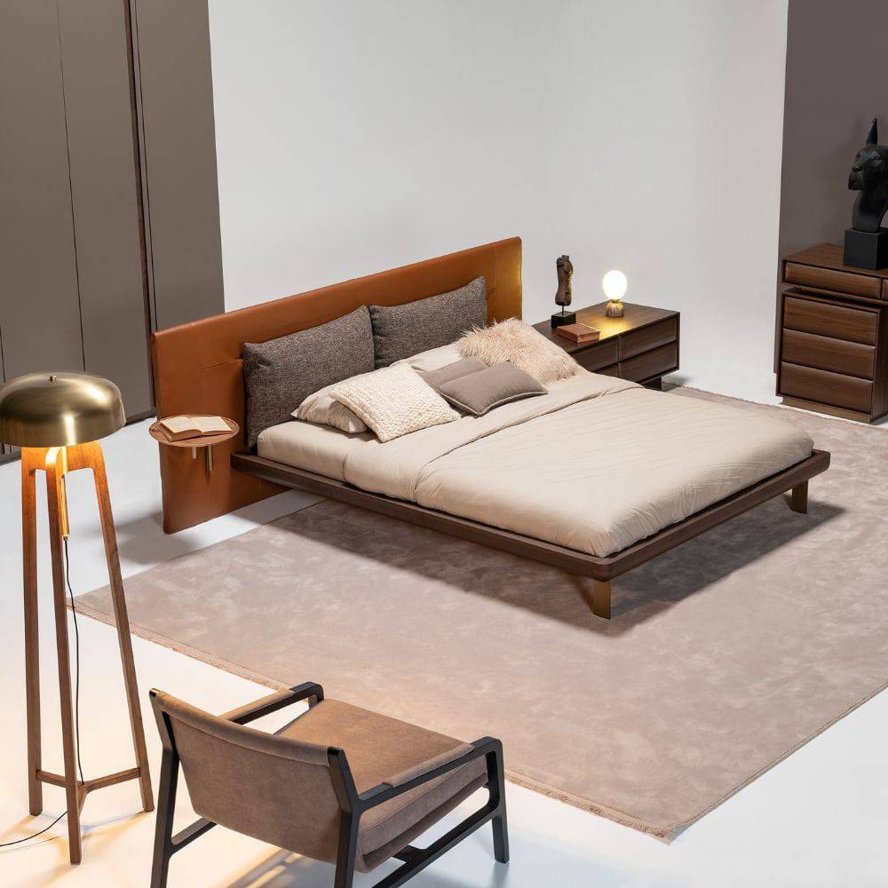 Era Queen Size Bedstead Era-Bed 160x200 -  Bedsteads - ebarza Furniture UAE | Shop Modern Furniture in Abu Dhabi & Dubai - مفروشات ايبازرا في الامارات | تسوق اثاث عصري وديكورات مميزة في دبي وابوظبي