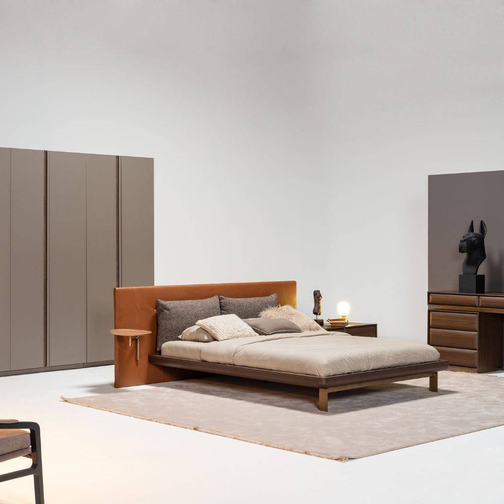 Era Queen Size Bedstead Era-Bed 160x200 -  Bedsteads - ebarza Furniture UAE | Shop Modern Furniture in Abu Dhabi & Dubai - مفروشات ايبازرا في الامارات | تسوق اثاث عصري وديكورات مميزة في دبي وابوظبي