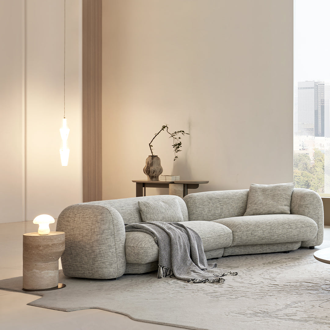 Pre-order 25 Days Delivery Euphoria 4 Seater Curved Sofa - AMCJ-S6002 -  Sofas - ebarza Furniture UAE | Shop Modern Furniture in Abu Dhabi & Dubai - مفروشات ايبازرا في الامارات | تسوق اثاث عصري وديكورات مميزة في دبي وابوظبي