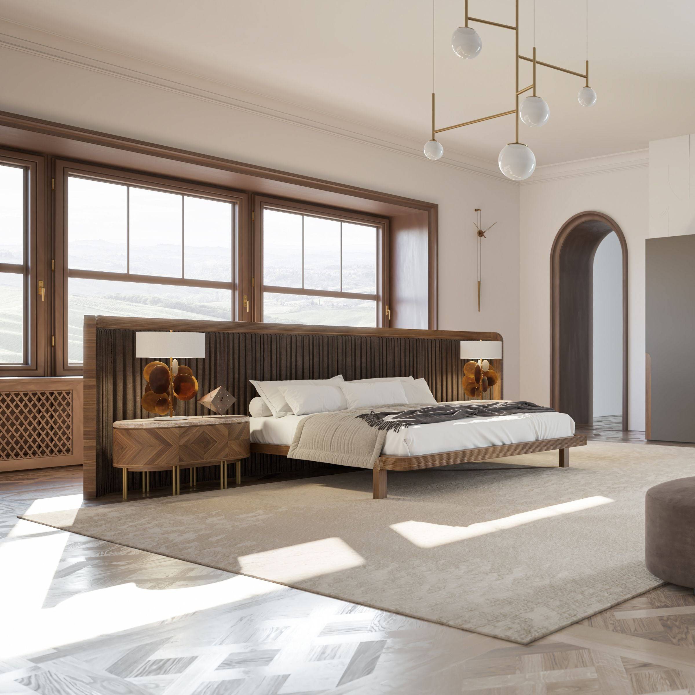 Display Item - Eva King Size Bedstead Eva-Bed Nakheel -  DISPLAY ITEM - ebarza Furniture UAE | Shop Modern Furniture in Abu Dhabi & Dubai - مفروشات ايبازرا في الامارات | تسوق اثاث عصري وديكورات مميزة في دبي وابوظبي