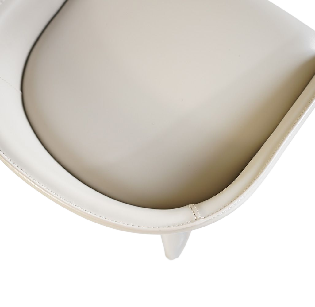 Dining Chair Beige BC713 -  Lounge Chairs - ebarza Furniture UAE | Shop Modern Furniture in Abu Dhabi & Dubai - مفروشات ايبازرا في الامارات | تسوق اثاث عصري وديكورات مميزة في دبي وابوظبي