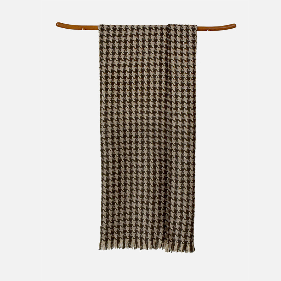 SKJH Mario Wool Blend Blanket - ETB009 -  Blankets - ebarza Furniture UAE | Shop Modern Furniture in Abu Dhabi & Dubai - مفروشات ايبازرا في الامارات | تسوق اثاث عصري وديكورات مميزة في دبي وابوظبي