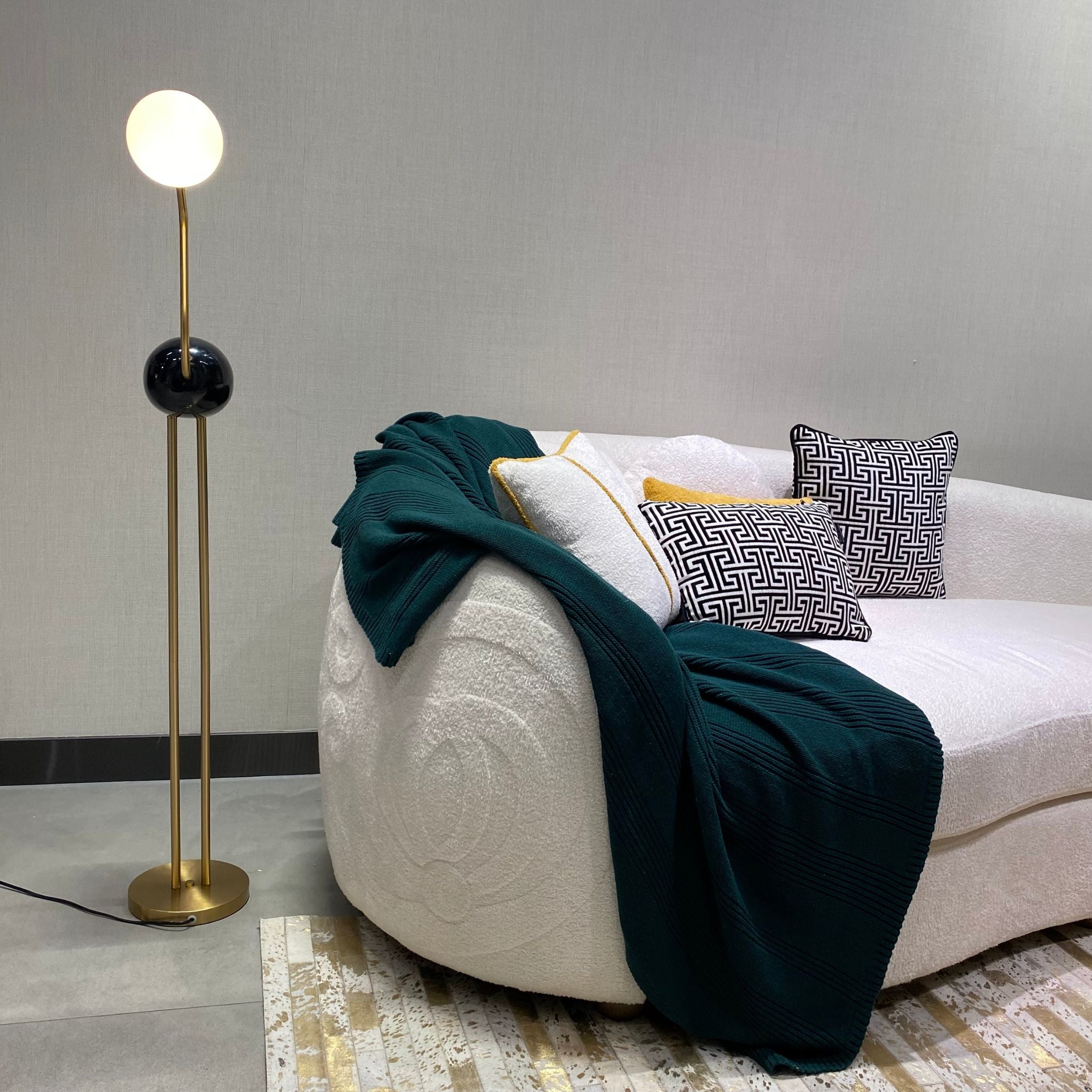 Display Item - Flamingo Floor Lamp black CY-LTD-1011-B Nakheel -  DISPLAY ITEM - ebarza Furniture UAE | Shop Modern Furniture in Abu Dhabi & Dubai - مفروشات ايبازرا في الامارات | تسوق اثاث عصري وديكورات مميزة في دبي وابوظبي