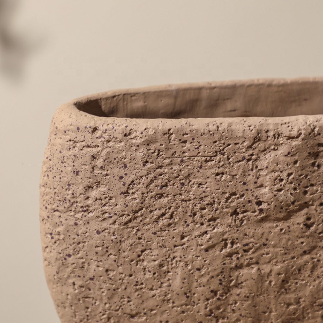 Flat Bell Vase-A FF-SN24024A -  Vases - ebarza Furniture UAE | Shop Modern Furniture in Abu Dhabi & Dubai - مفروشات ايبازرا في الامارات | تسوق اثاث عصري وديكورات مميزة في دبي وابوظبي