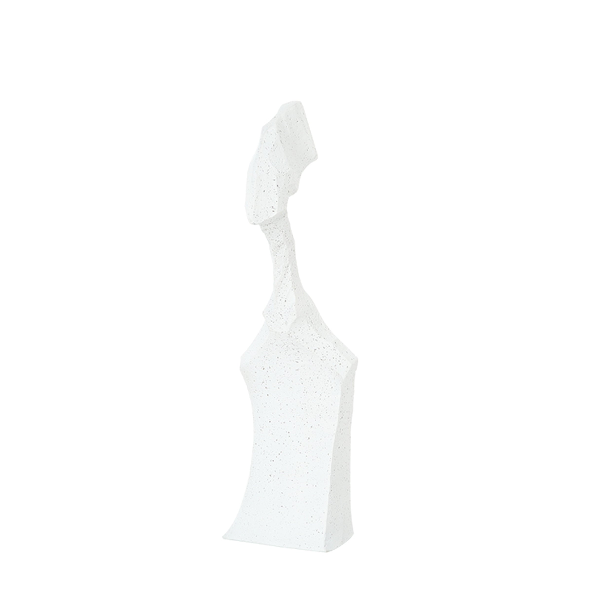 Flat Man Ornament White Fc-Sz2147B -  Home Decor Figurines - ebarza Furniture UAE | Shop Modern Furniture in Abu Dhabi & Dubai - مفروشات ايبازرا في الامارات | تسوق اثاث عصري وديكورات مميزة في دبي وابوظبي