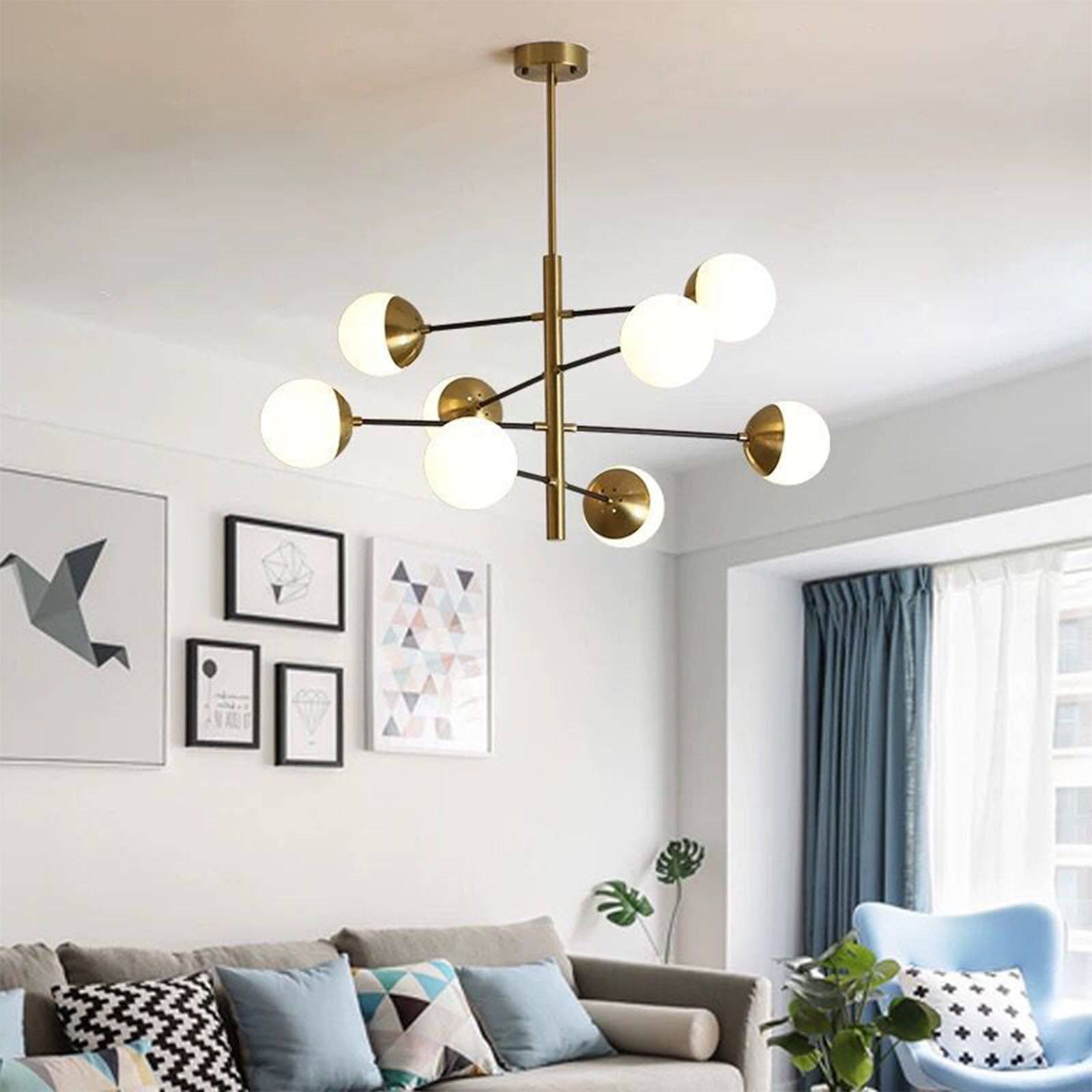 Flen Pendant Lamp  Cy-New-037-8 -  Pendant Lamps - ebarza Furniture UAE | Shop Modern Furniture in Abu Dhabi & Dubai - مفروشات ايبازرا في الامارات | تسوق اثاث عصري وديكورات مميزة في دبي وابوظبي