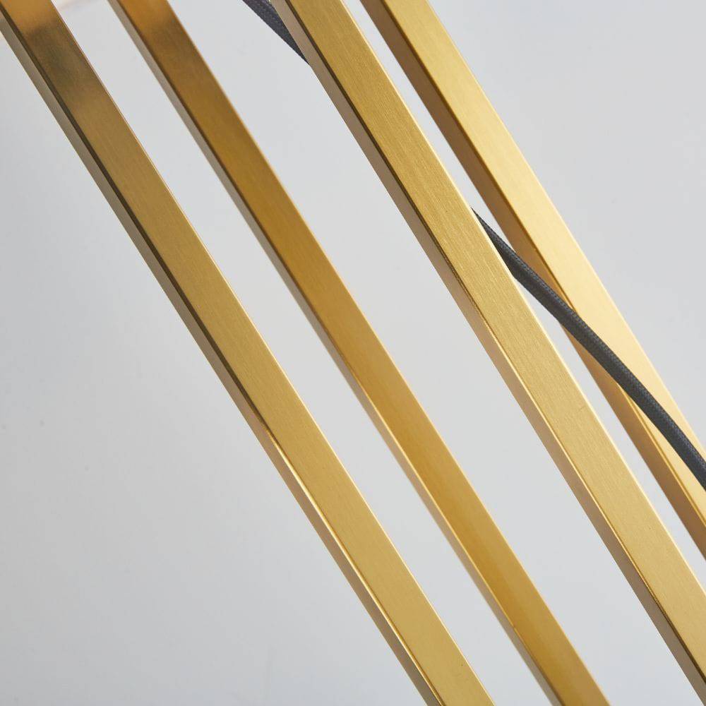 As Is - Four Bar Floor Lamp Cy-Ltd-1009-G -  DISPLAY ITEM - ebarza Furniture UAE | Shop Modern Furniture in Abu Dhabi & Dubai - مفروشات ايبازرا في الامارات | تسوق اثاث عصري وديكورات مميزة في دبي وابوظبي