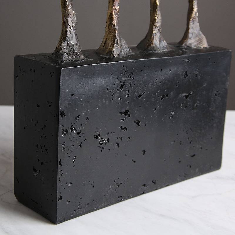 Four Characters Decoration Fa-Sz2009 -  Home Decor Figurines - ebarza Furniture UAE | Shop Modern Furniture in Abu Dhabi & Dubai - مفروشات ايبازرا في الامارات | تسوق اثاث عصري وديكورات مميزة في دبي وابوظبي