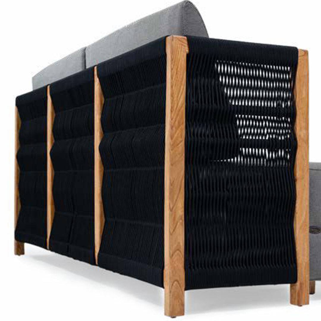 Gana 2 Seater Outdoor/ Indoor Sofa Gana-Sanc001 -  Outdoor Sofas - ebarza Furniture UAE | Shop Modern Furniture in Abu Dhabi & Dubai - مفروشات ايبازرا في الامارات | تسوق اثاث عصري وديكورات مميزة في دبي وابوظبي