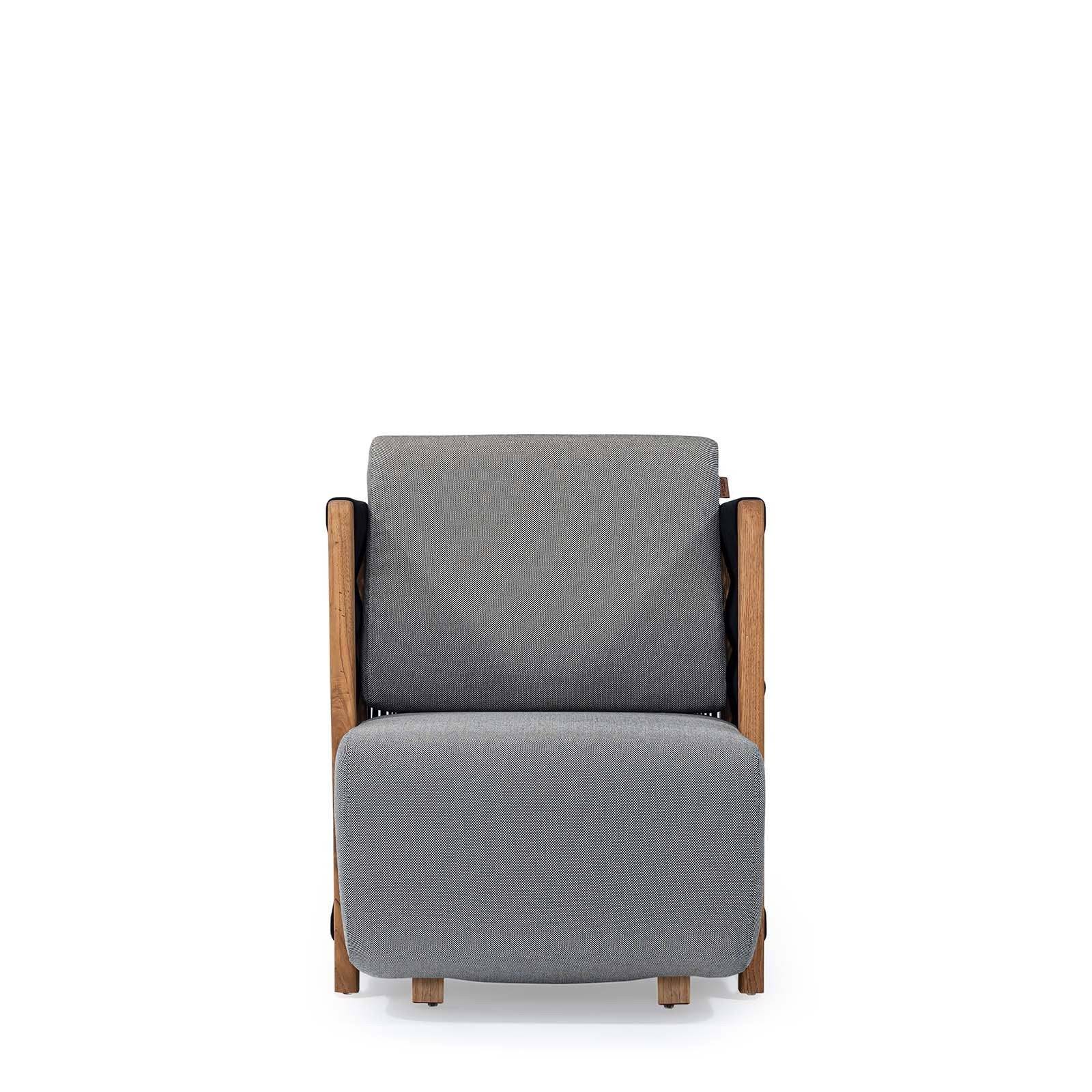 Gana Outdoor/ Indoor Armchair Gana-Sanc010 -  Outdoor Chairs - ebarza Furniture UAE | Shop Modern Furniture in Abu Dhabi & Dubai - مفروشات ايبازرا في الامارات | تسوق اثاث عصري وديكورات مميزة في دبي وابوظبي