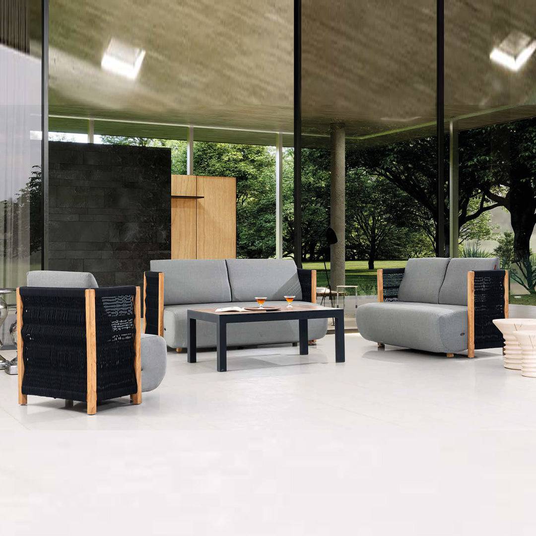 Gana Outdoor/ Indoor Armchair Gana-Sanc010 -  Outdoor Chairs - ebarza Furniture UAE | Shop Modern Furniture in Abu Dhabi & Dubai - مفروشات ايبازرا في الامارات | تسوق اثاث عصري وديكورات مميزة في دبي وابوظبي