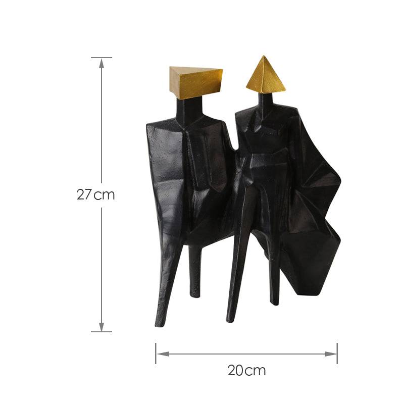 Golden Block Figure Decoration-A Fa-Sz2015A -  Home Decor Figurines - ebarza Furniture UAE | Shop Modern Furniture in Abu Dhabi & Dubai - مفروشات ايبازرا في الامارات | تسوق اثاث عصري وديكورات مميزة في دبي وابوظبي