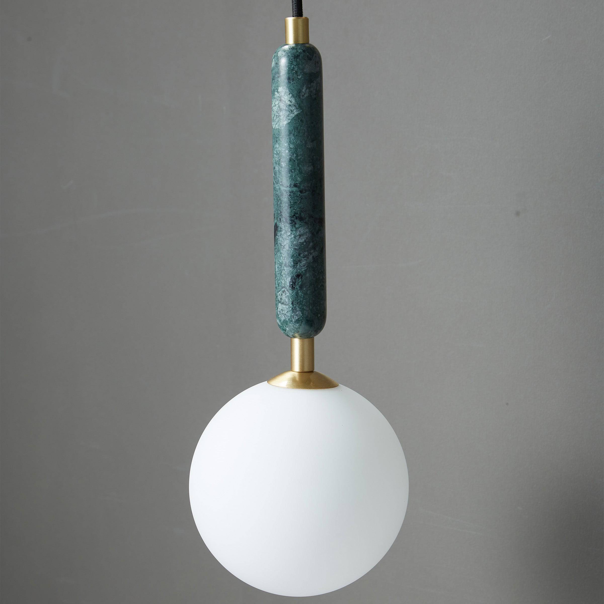 Green Marble Wall Lamp 6605-Gn -  Wall Lamps - ebarza Furniture UAE | Shop Modern Furniture in Abu Dhabi & Dubai - مفروشات ايبازرا في الامارات | تسوق اثاث عصري وديكورات مميزة في دبي وابوظبي