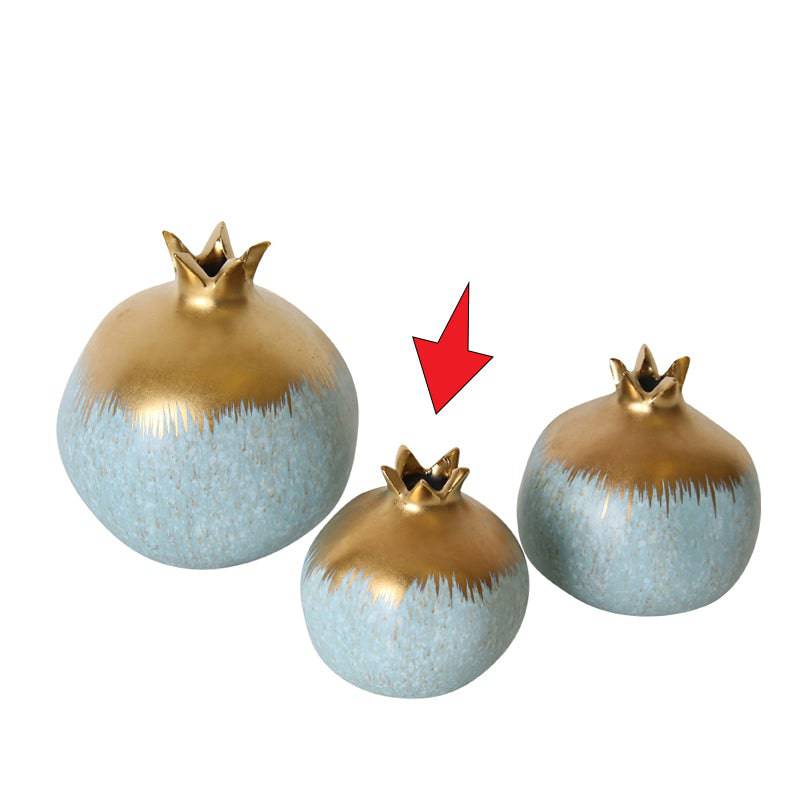 Green Pomegranate Decoration-C Fa-D1972C -  Home Decor Figurines - ebarza Furniture UAE | Shop Modern Furniture in Abu Dhabi & Dubai - مفروشات ايبازرا في الامارات | تسوق اثاث عصري وديكورات مميزة في دبي وابوظبي