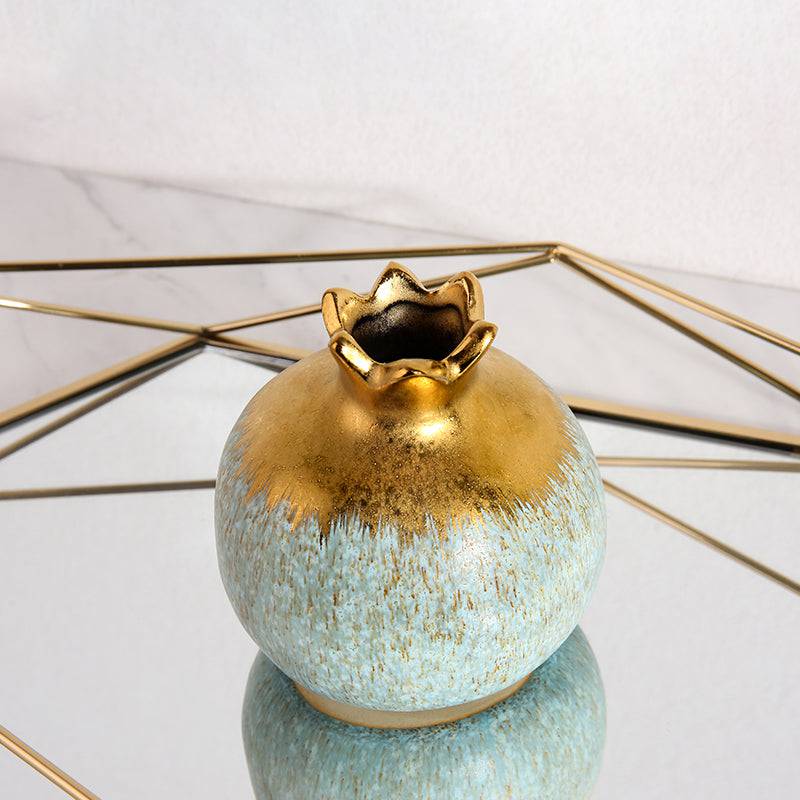 Green Pomegranate Decoration-C Fa-D1972C -  Home Decor Figurines - ebarza Furniture UAE | Shop Modern Furniture in Abu Dhabi & Dubai - مفروشات ايبازرا في الامارات | تسوق اثاث عصري وديكورات مميزة في دبي وابوظبي