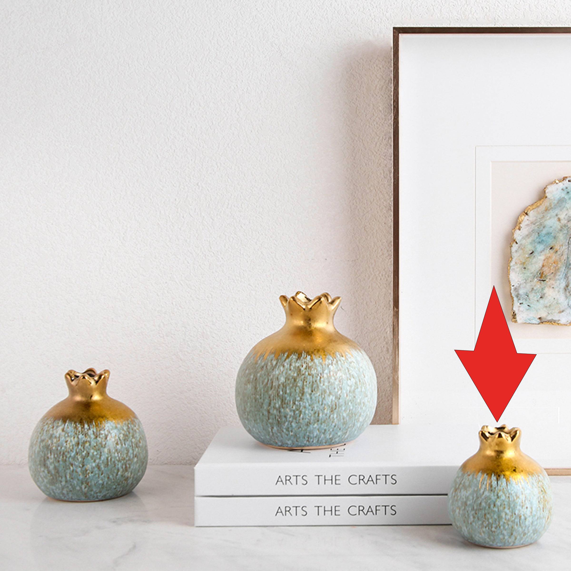 Green Pomegranate Decoration-C Fa-D1972C -  Home Decor Figurines - ebarza Furniture UAE | Shop Modern Furniture in Abu Dhabi & Dubai - مفروشات ايبازرا في الامارات | تسوق اثاث عصري وديكورات مميزة في دبي وابوظبي