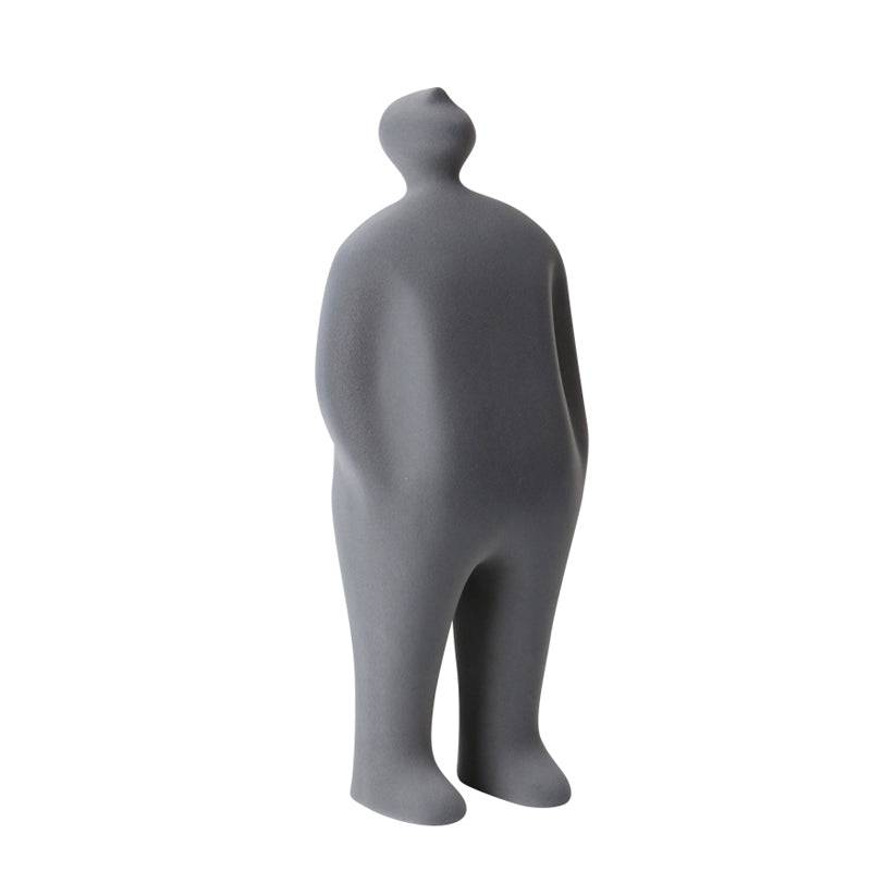 Grey Figure Decoration-A  Fa-Sz2013A -  Home Decor Figurines - ebarza Furniture UAE | Shop Modern Furniture in Abu Dhabi & Dubai - مفروشات ايبازرا في الامارات | تسوق اثاث عصري وديكورات مميزة في دبي وابوظبي