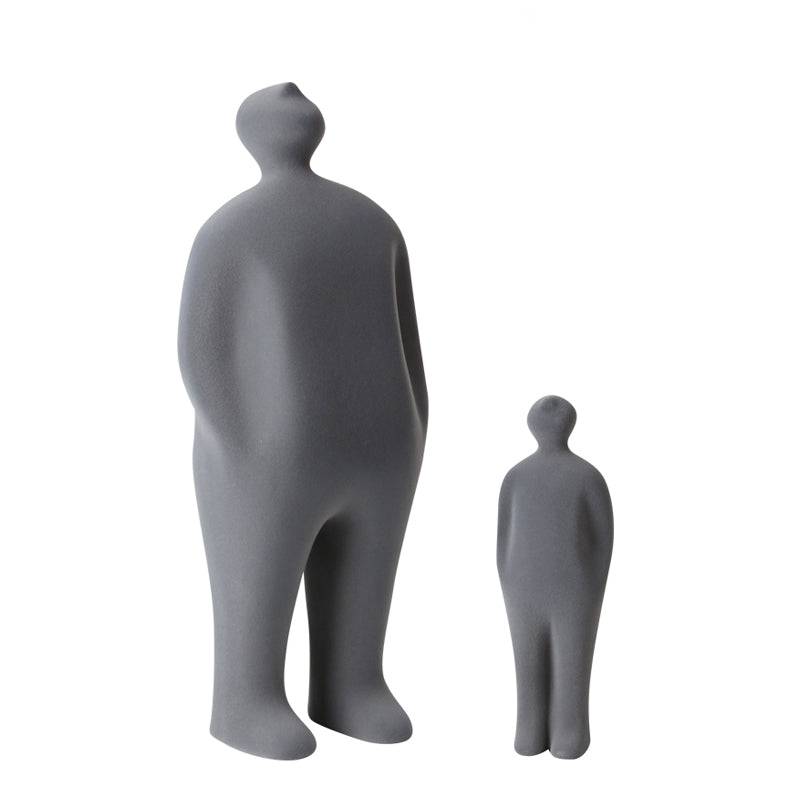Grey Figure Decoration-A  Fa-Sz2013A -  Home Decor Figurines - ebarza Furniture UAE | Shop Modern Furniture in Abu Dhabi & Dubai - مفروشات ايبازرا في الامارات | تسوق اثاث عصري وديكورات مميزة في دبي وابوظبي