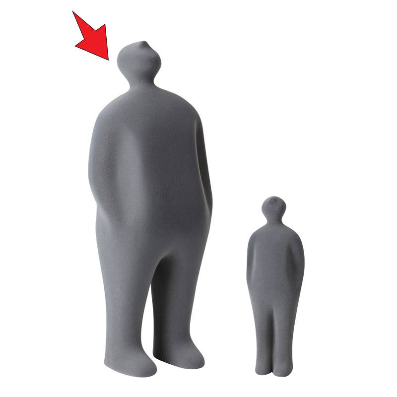 Grey Figure Decoration-A  Fa-Sz2013A -  Home Decor Figurines - ebarza Furniture UAE | Shop Modern Furniture in Abu Dhabi & Dubai - مفروشات ايبازرا في الامارات | تسوق اثاث عصري وديكورات مميزة في دبي وابوظبي