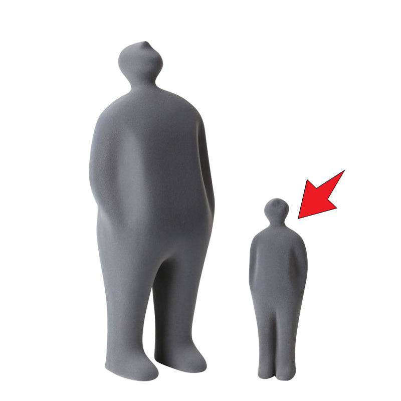 Grey Figure Decoration-B Fa-Sz2013B -  Home Decor Figurines - ebarza Furniture UAE | Shop Modern Furniture in Abu Dhabi & Dubai - مفروشات ايبازرا في الامارات | تسوق اثاث عصري وديكورات مميزة في دبي وابوظبي